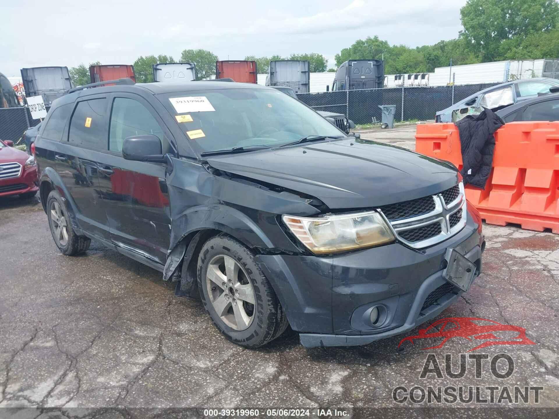 DODGE JOURNEY 2012 - 3C4PDDBGXCT185301