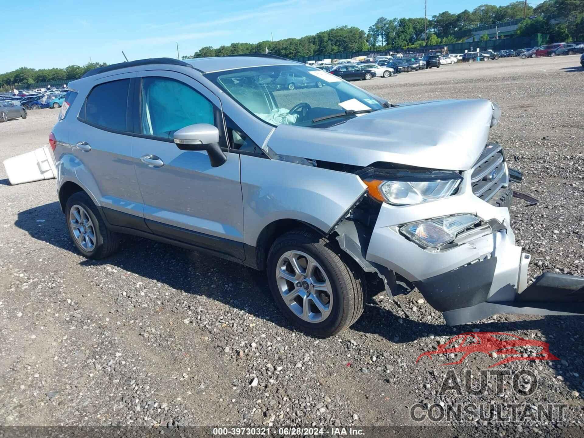 FORD ECOSPORT 2018 - MAJ6P1UL1JC228286