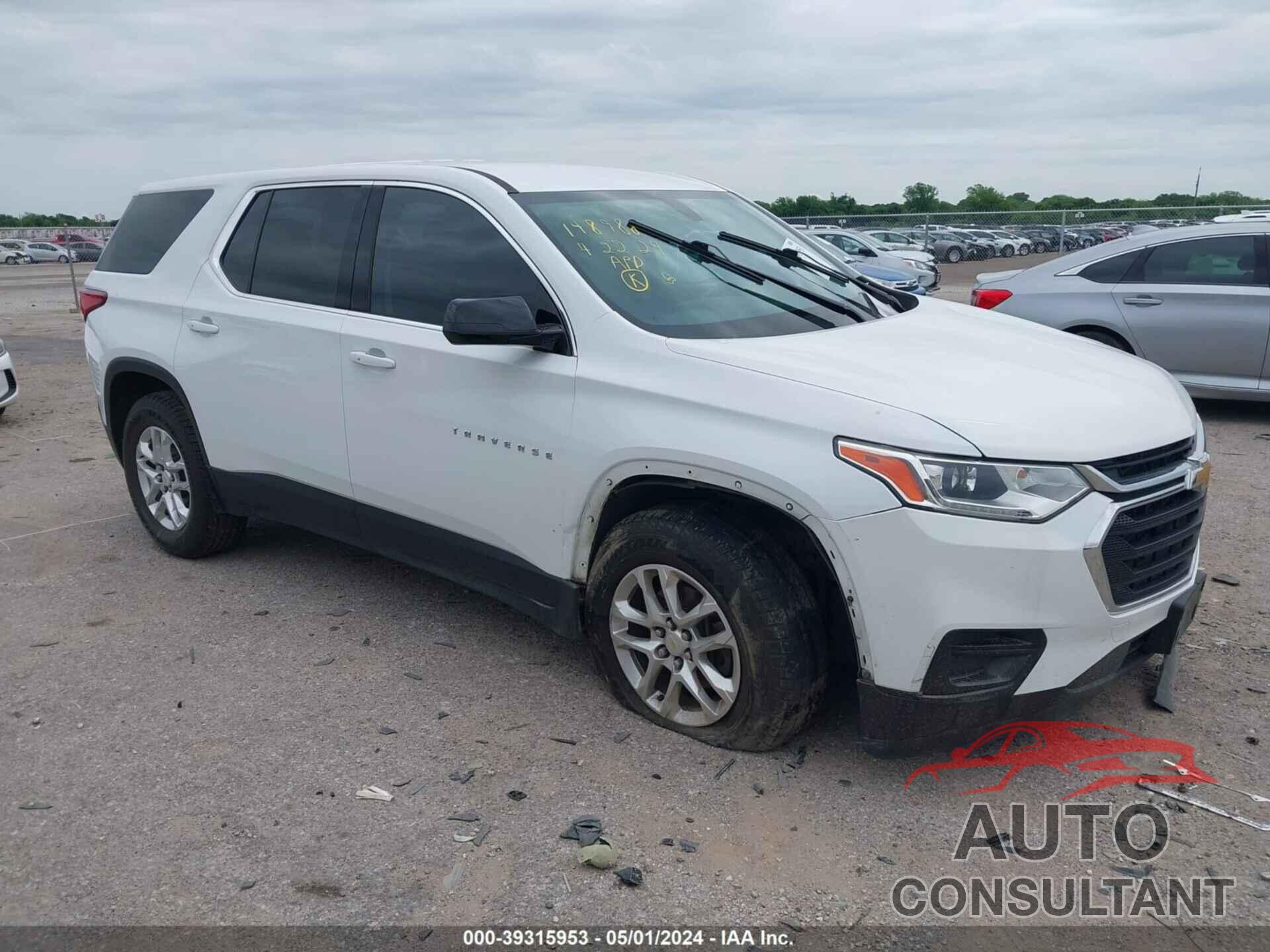 CHEVROLET TRAVERSE 2019 - 1GNERFKW0KJ189009