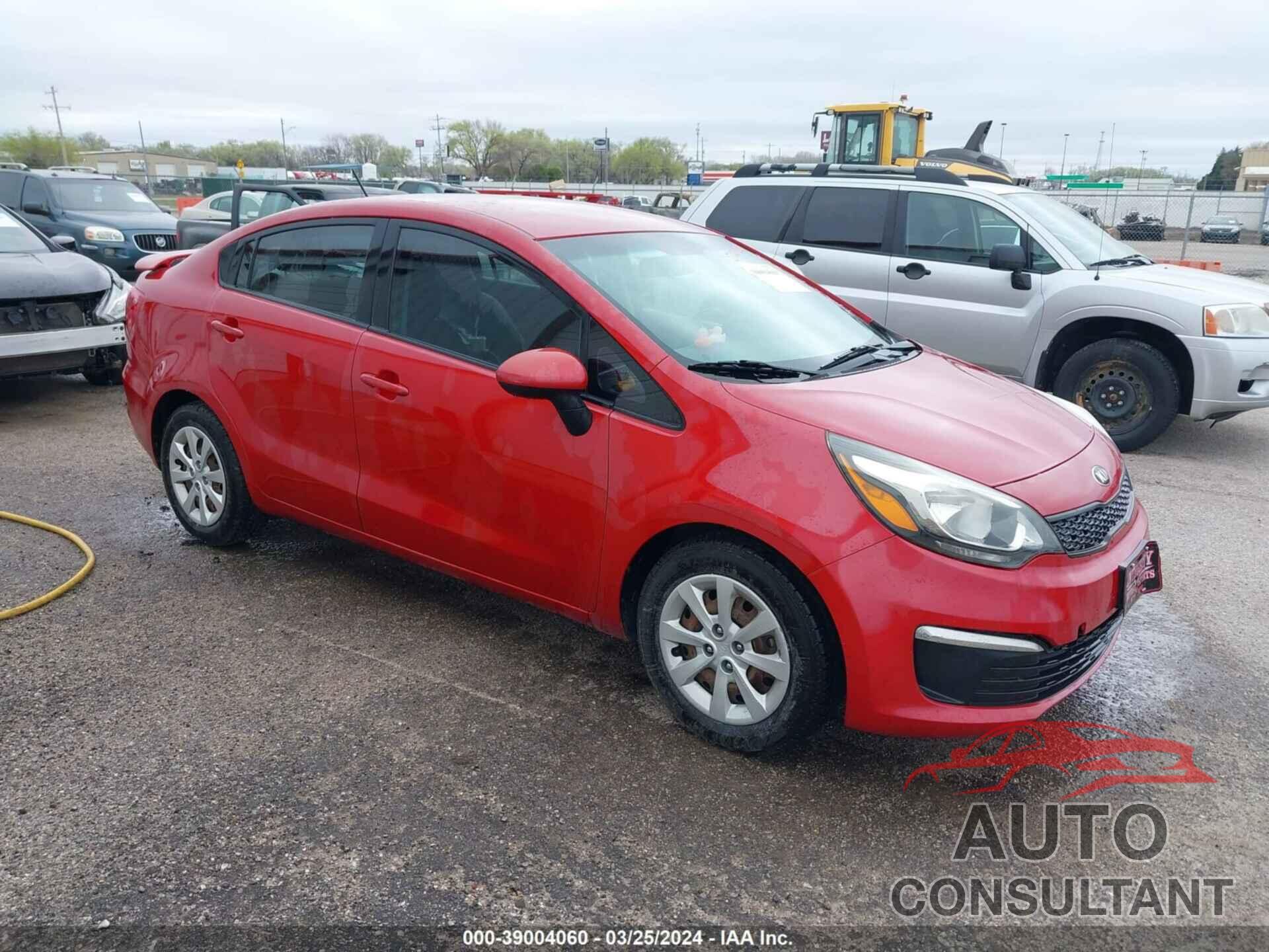 KIA RIO 2017 - KNADM4A3XH6113515