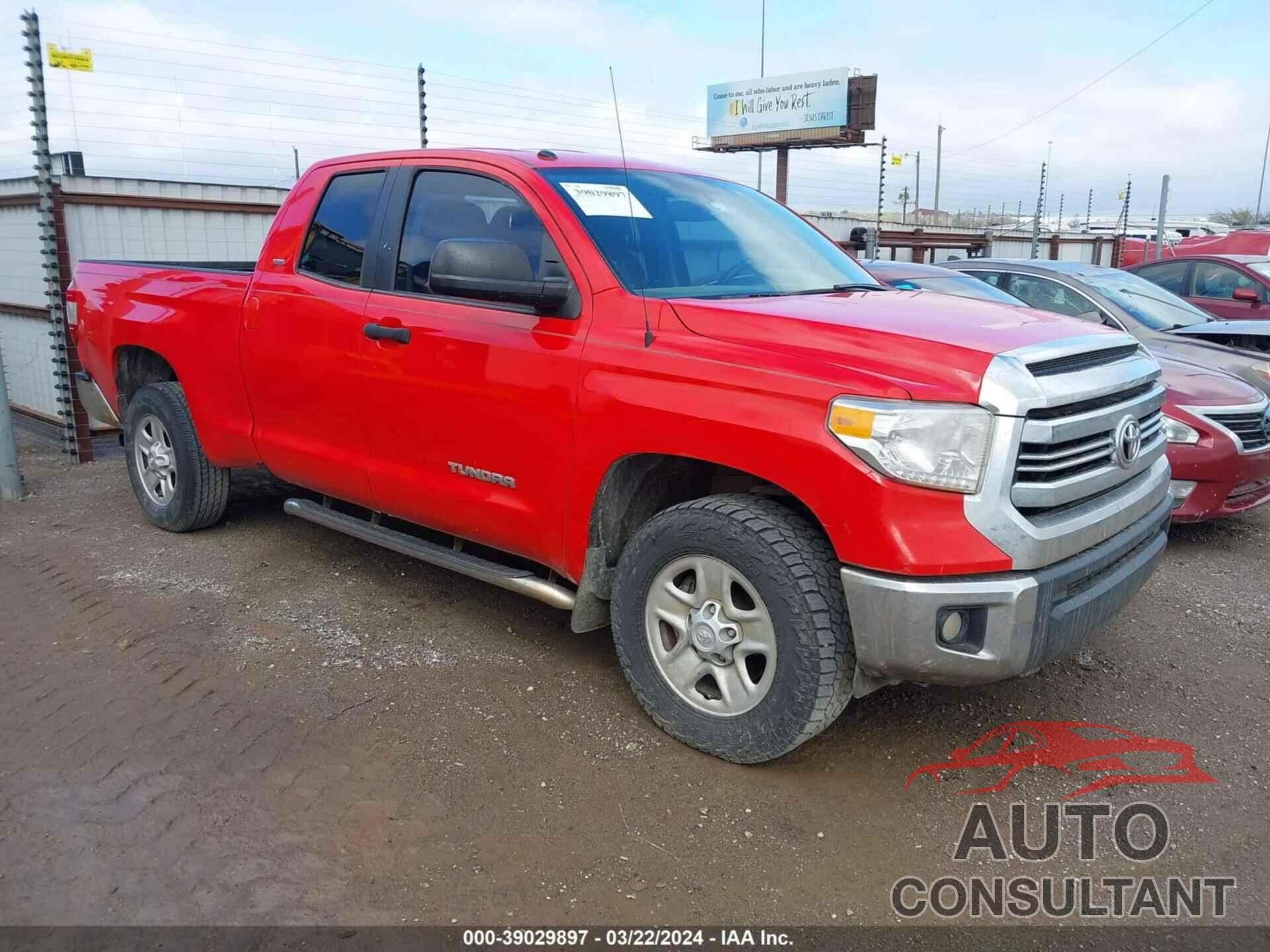 TOYOTA TUNDRA 2016 - 5TFRM5F12GX097485