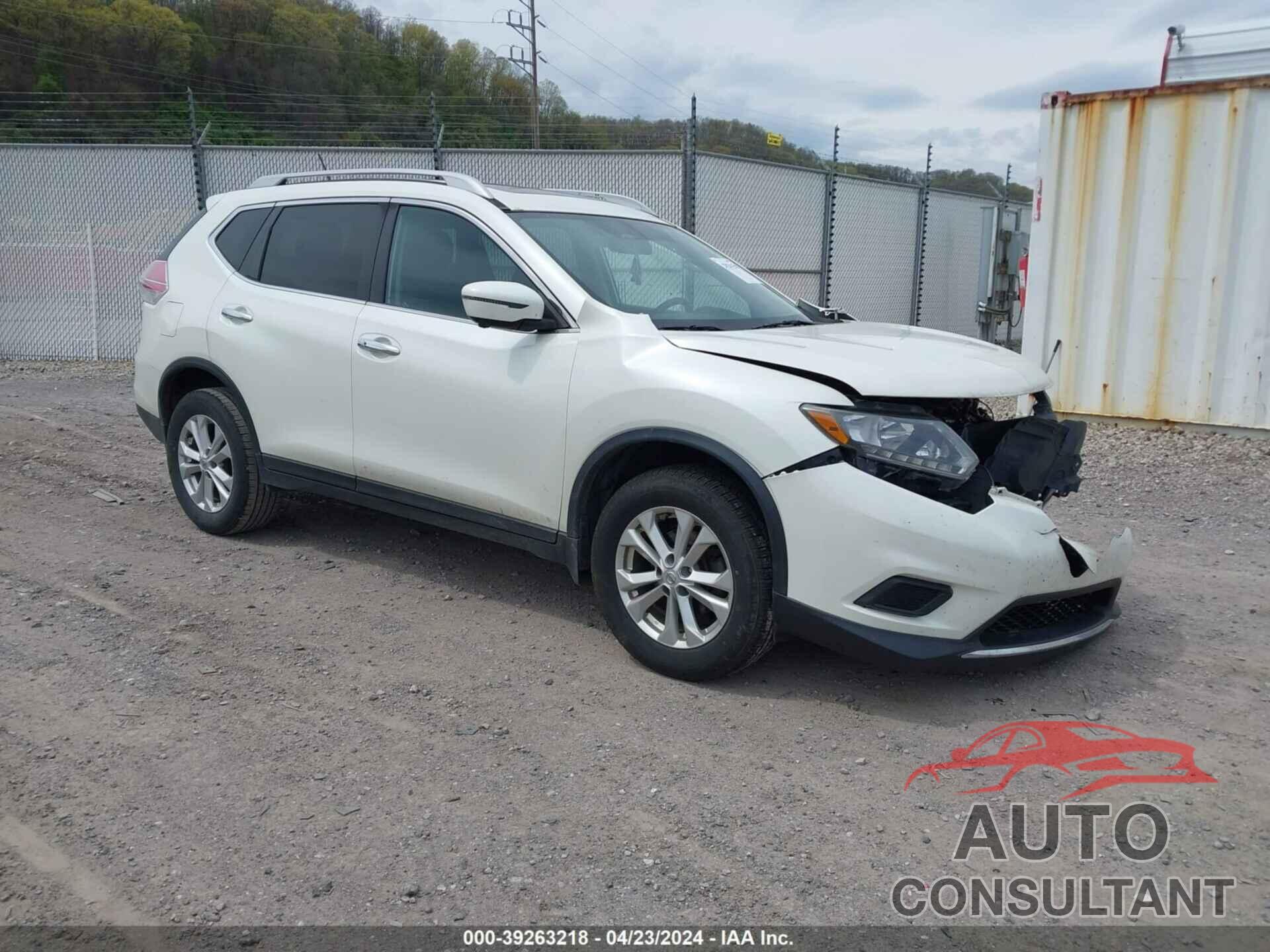 NISSAN ROGUE 2016 - 5N1AT2MV0GC922916