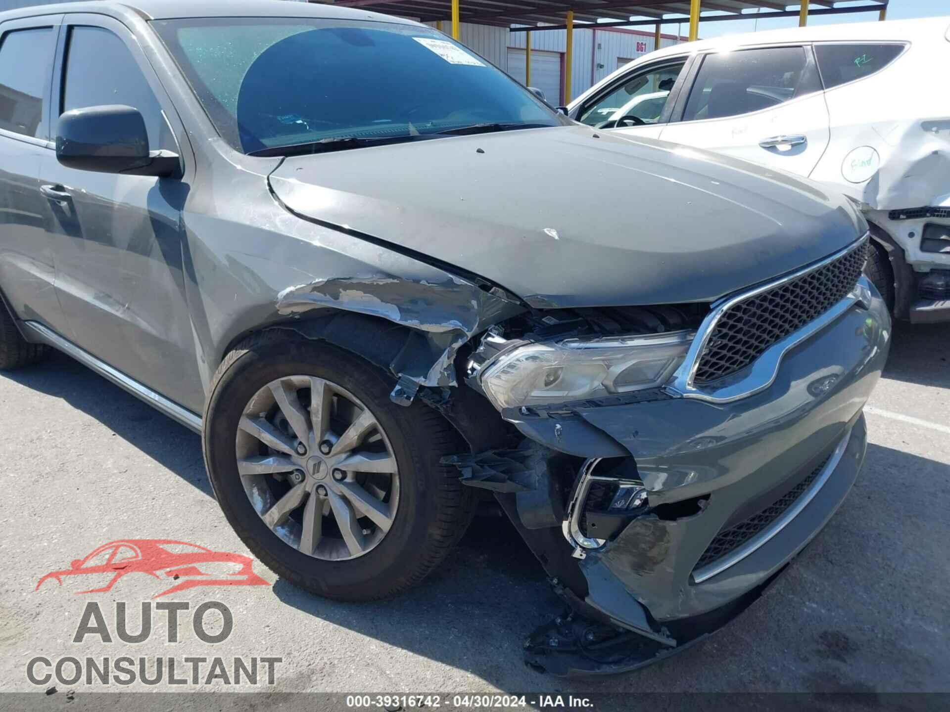 DODGE DURANGO 2021 - 1C4RDHAG7MC661308