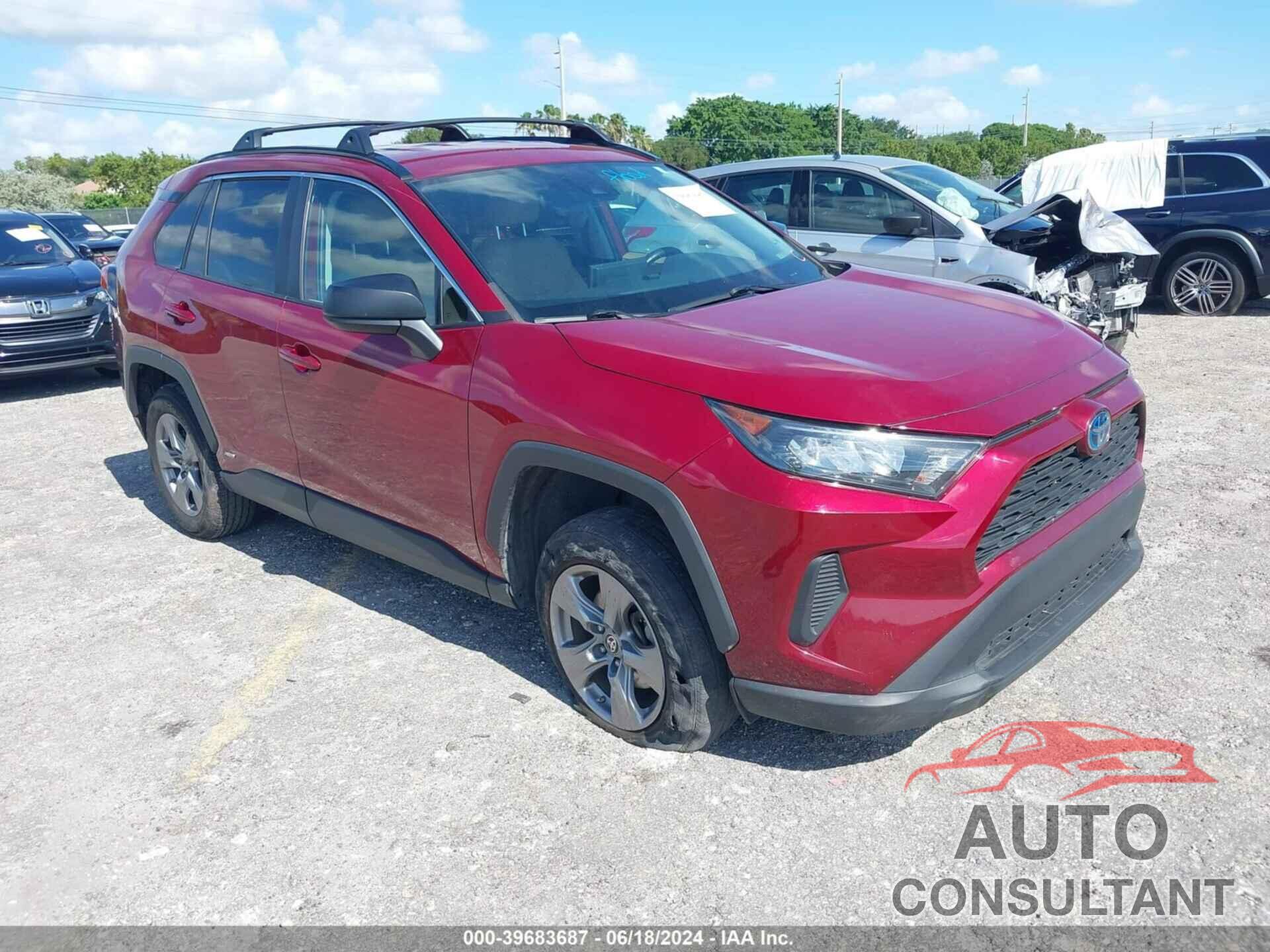 TOYOTA RAV4 HYBRID 2022 - 4T3LWRFV3NU057234