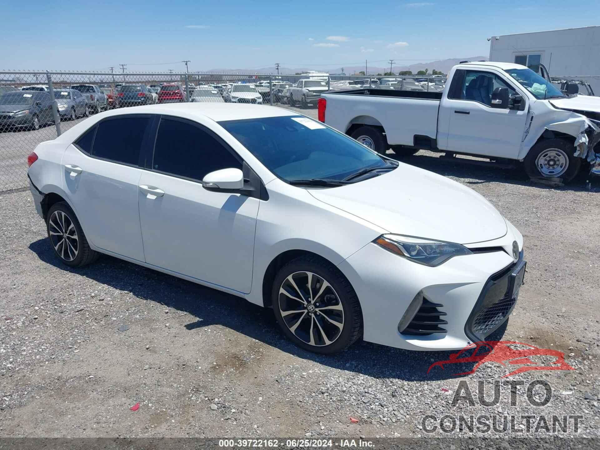 TOYOTA COROLLA 2017 - 5YFBURHE9HP643921
