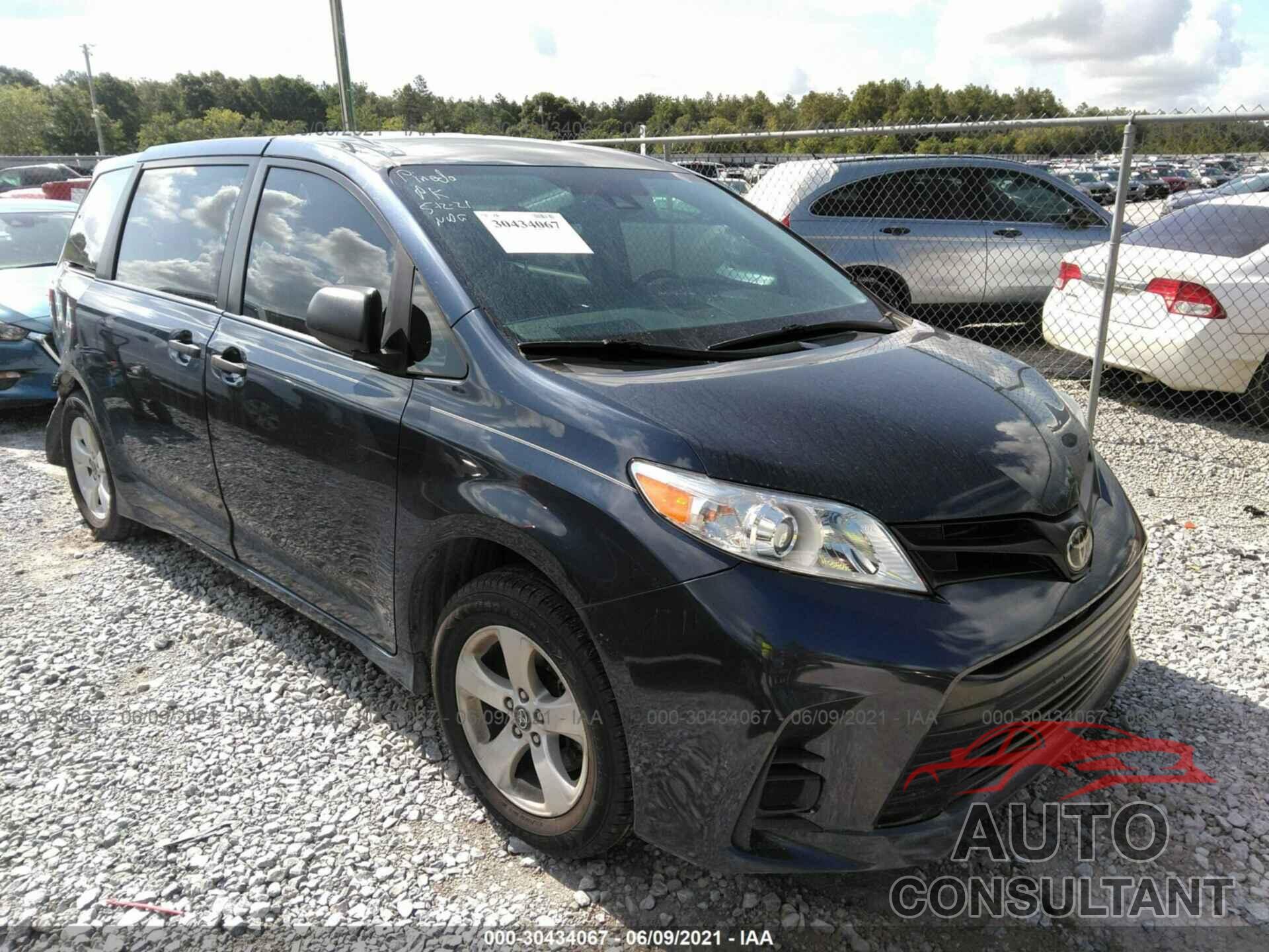 TOYOTA SIENNA 2018 - 5TDZZ3DC3JS964898