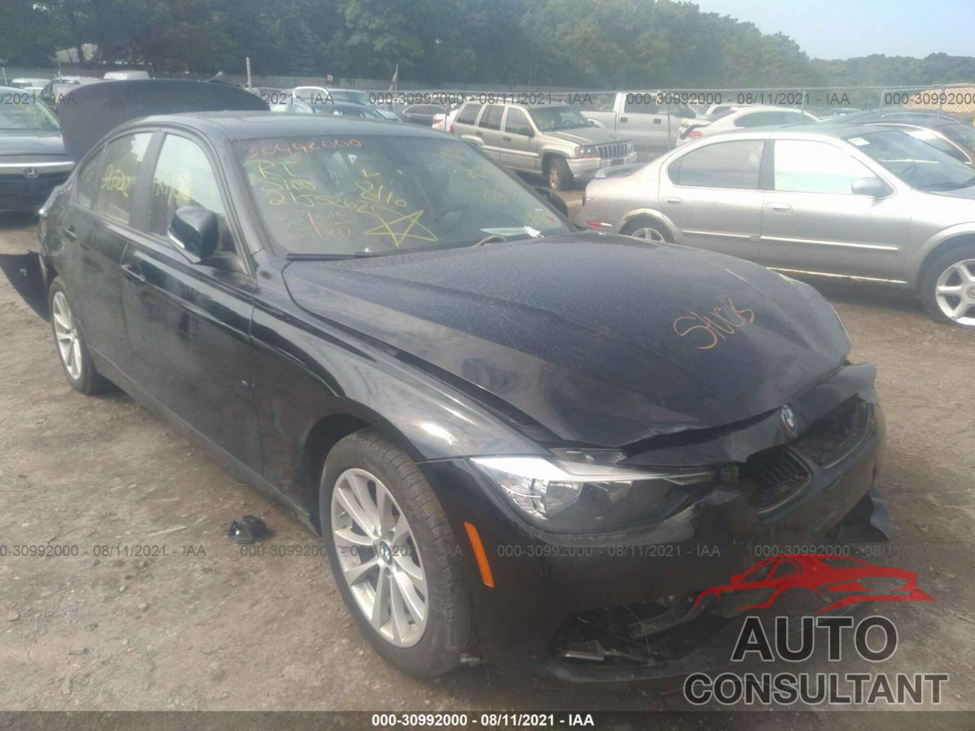 BMW 3 SERIES 2016 - WBA8A3C56GK690518