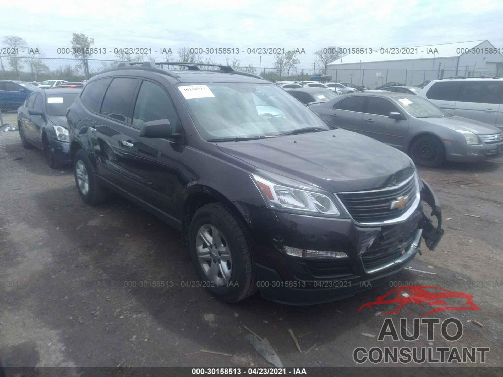 CHEVROLET TRAVERSE 2016 - 1GNKRFED3GJ103597