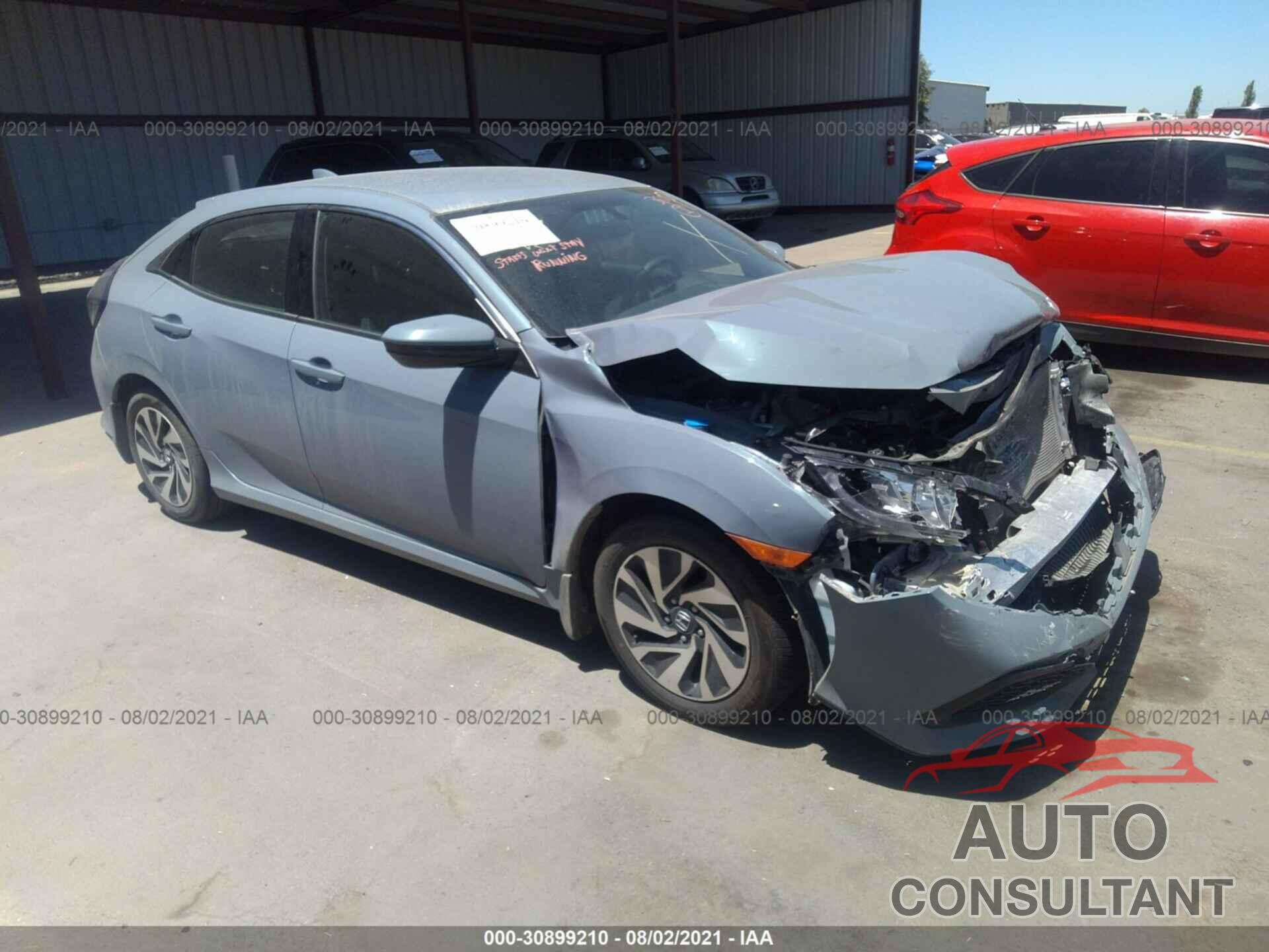 HONDA CIVIC HATCHBACK 2018 - SHHFK7G21JU228563