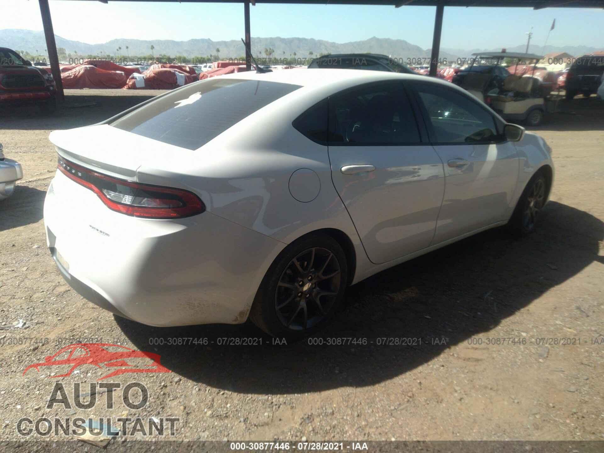 DODGE DART 2016 - 1C3CDFFA7GD797018