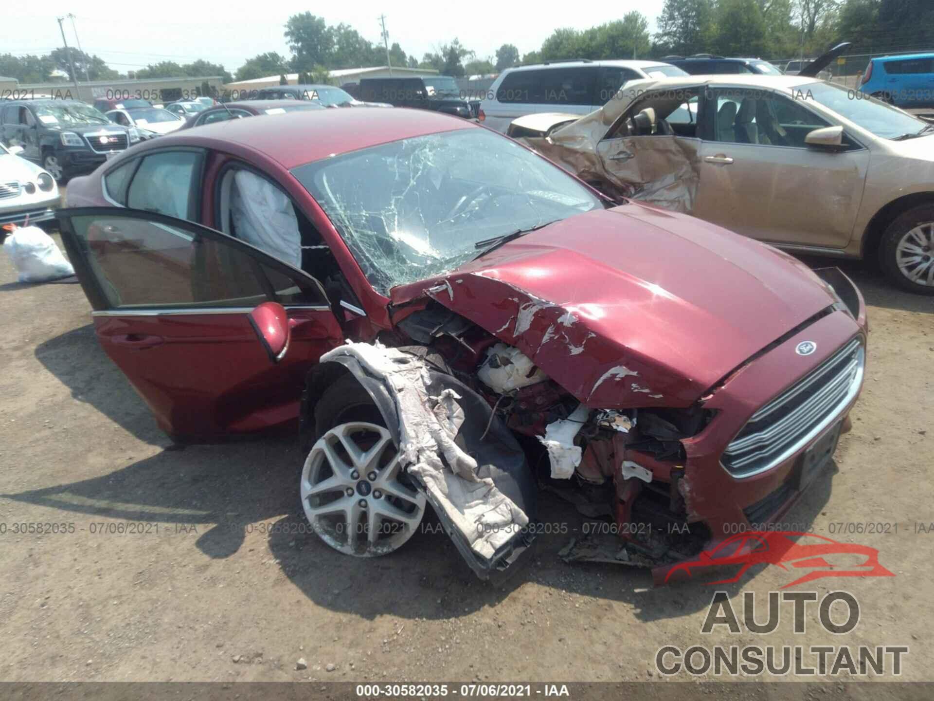 FORD FUSION 2016 - 3FA6P0H72GR153129