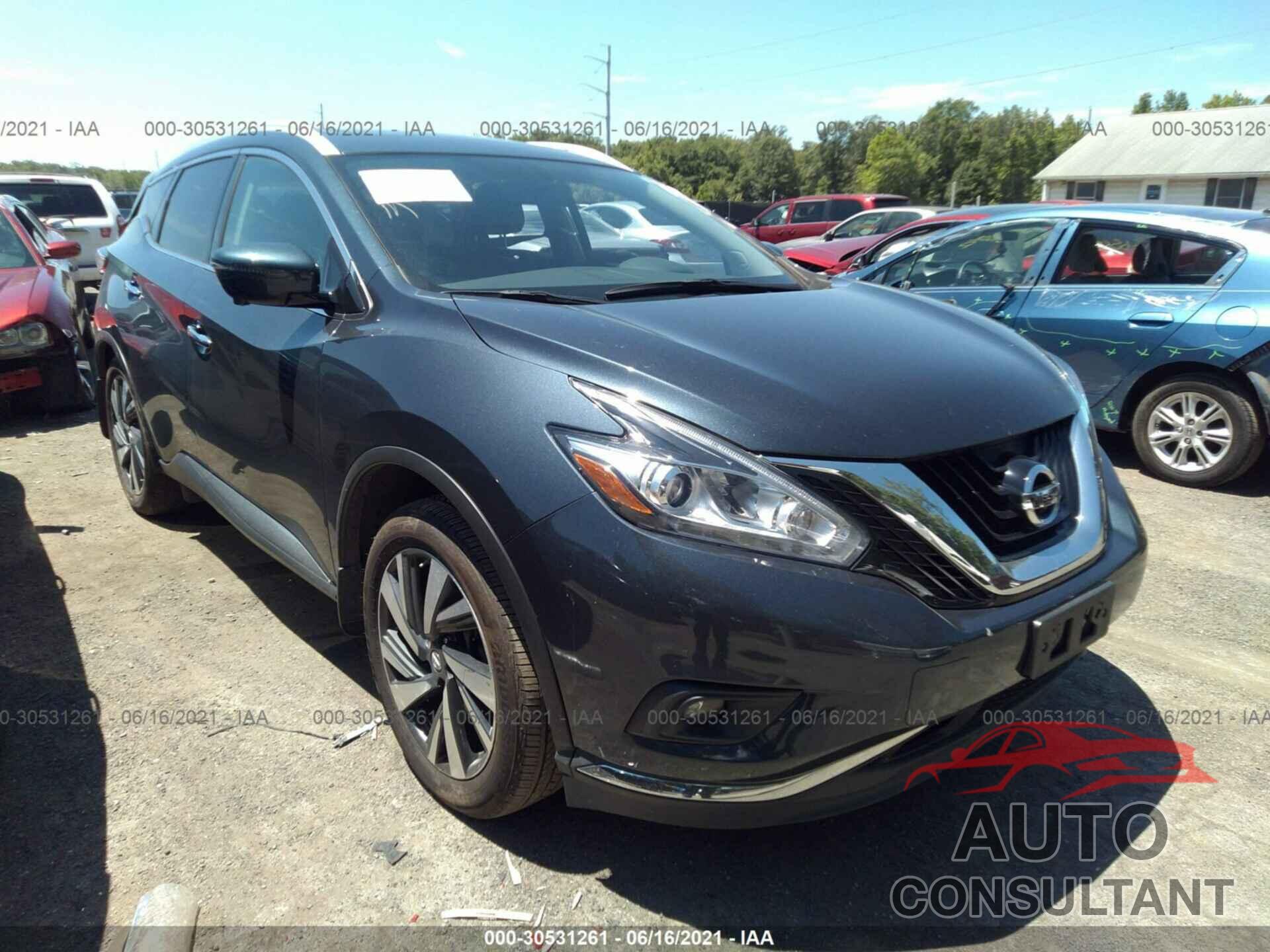 NISSAN MURANO 2018 - 5N1AZ2MH3JN116833