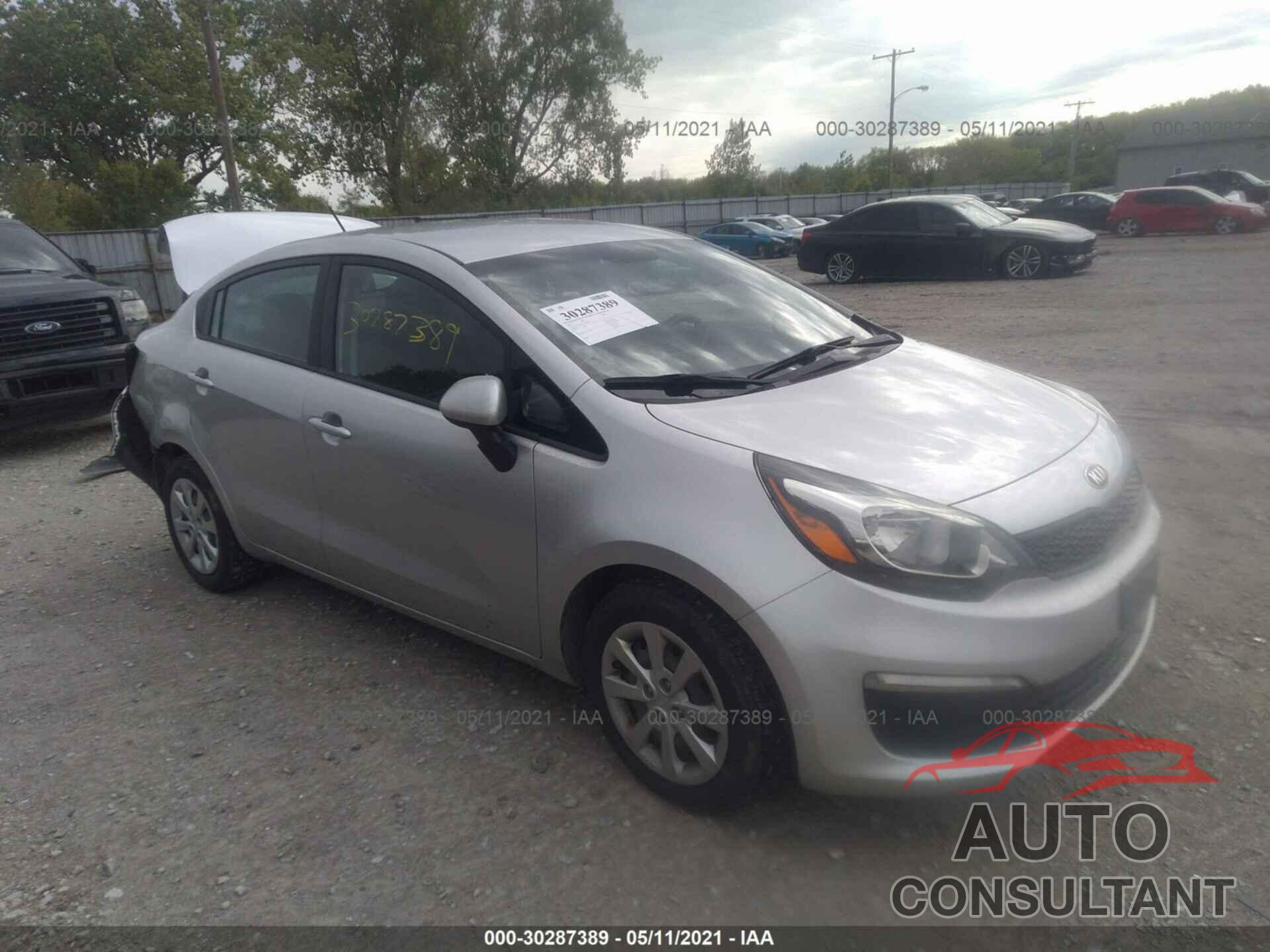 KIA RIO 2016 - KNADM4A3XG6670827