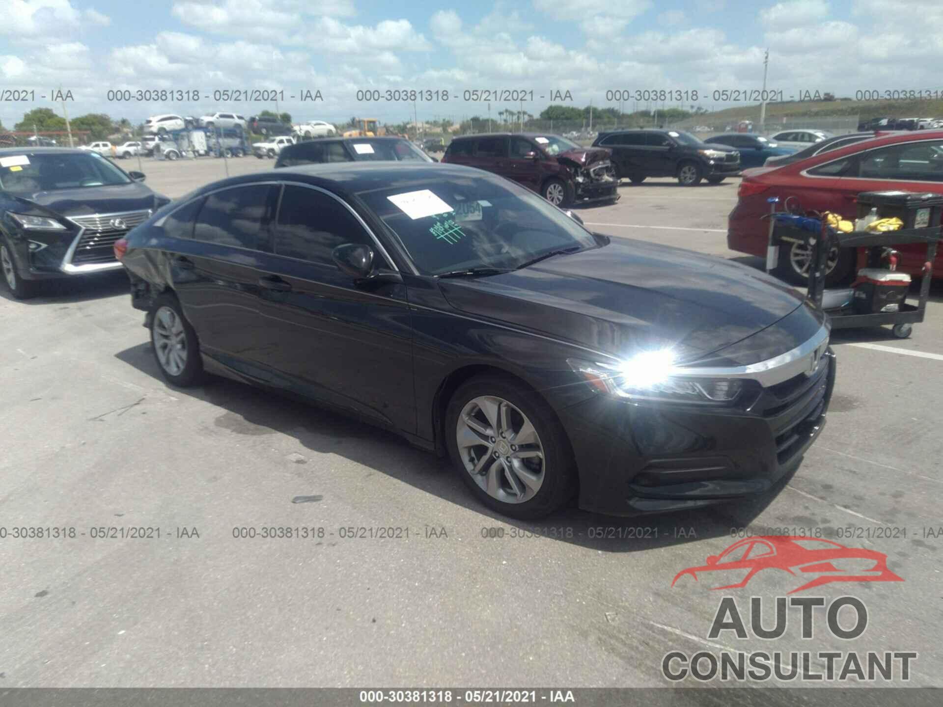 HONDA ACCORD SEDAN 2018 - 1HGCV1F18JA093478