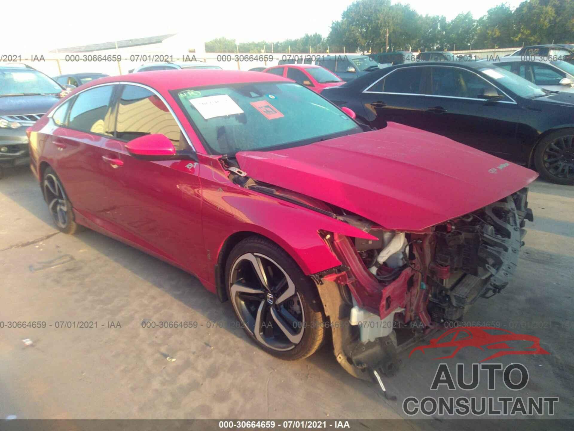 HONDA ACCORD SEDAN 2018 - 1HGCV1F39JA114484