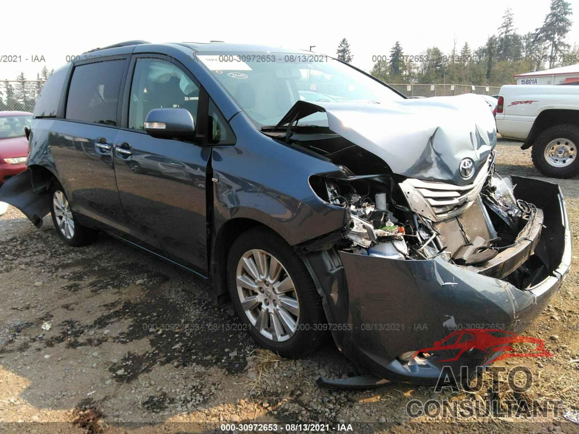 TOYOTA SIENNA 2017 - 5TDDZ3DC9HS165065