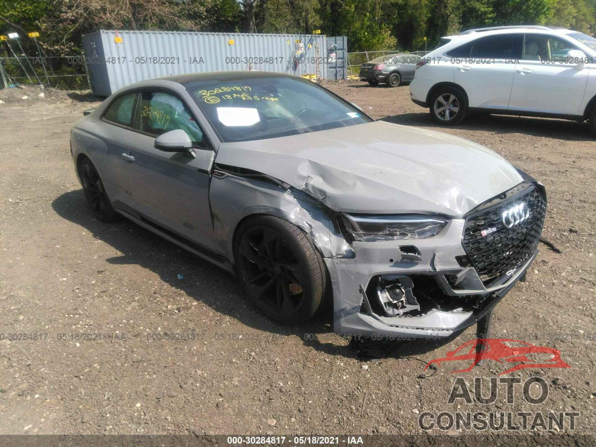 AUDI RS 5 COUPE 2018 - WUAPWAF50JA905083