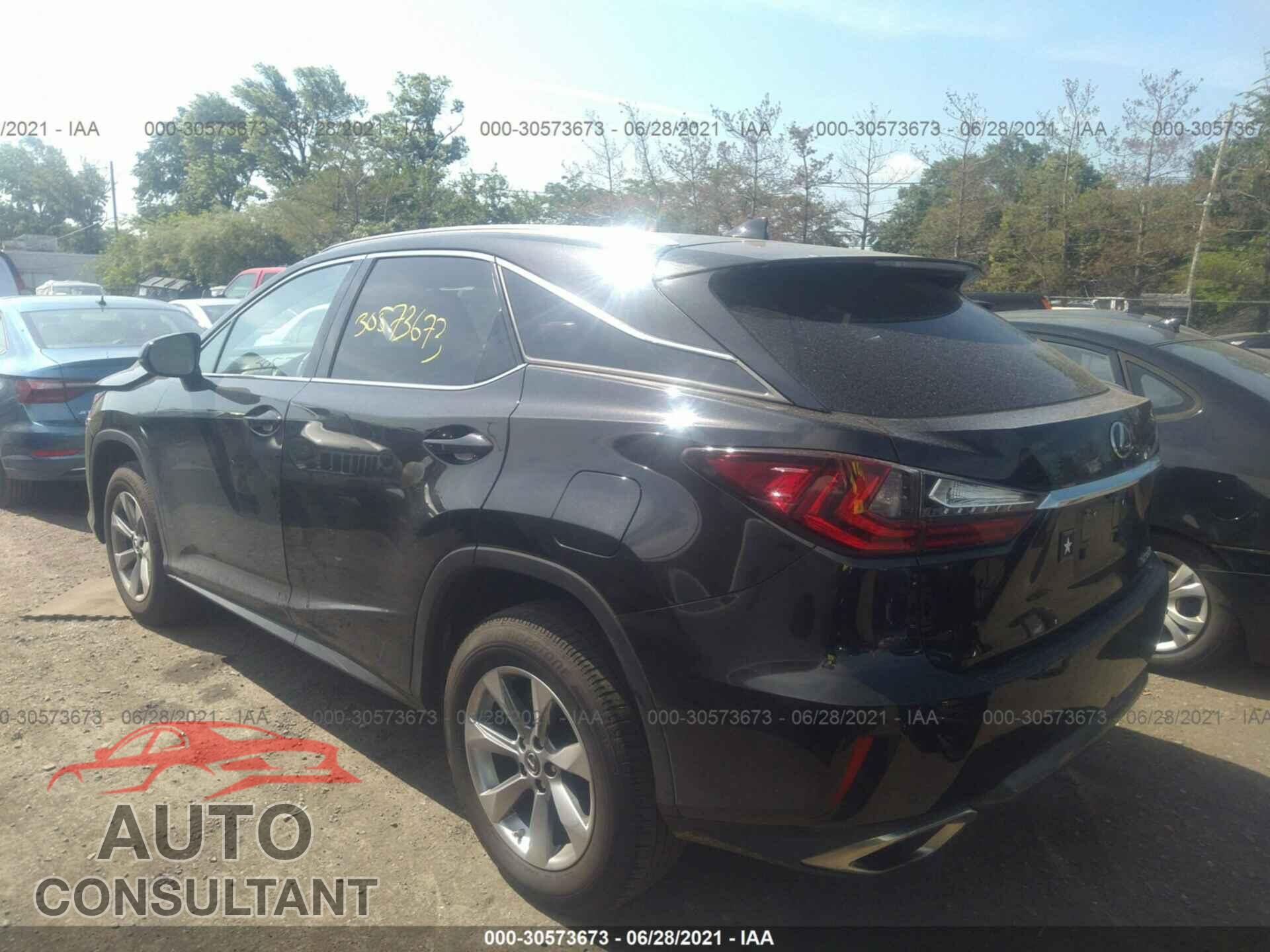 LEXUS RX 2019 - 2T2BZMCA2KC201655