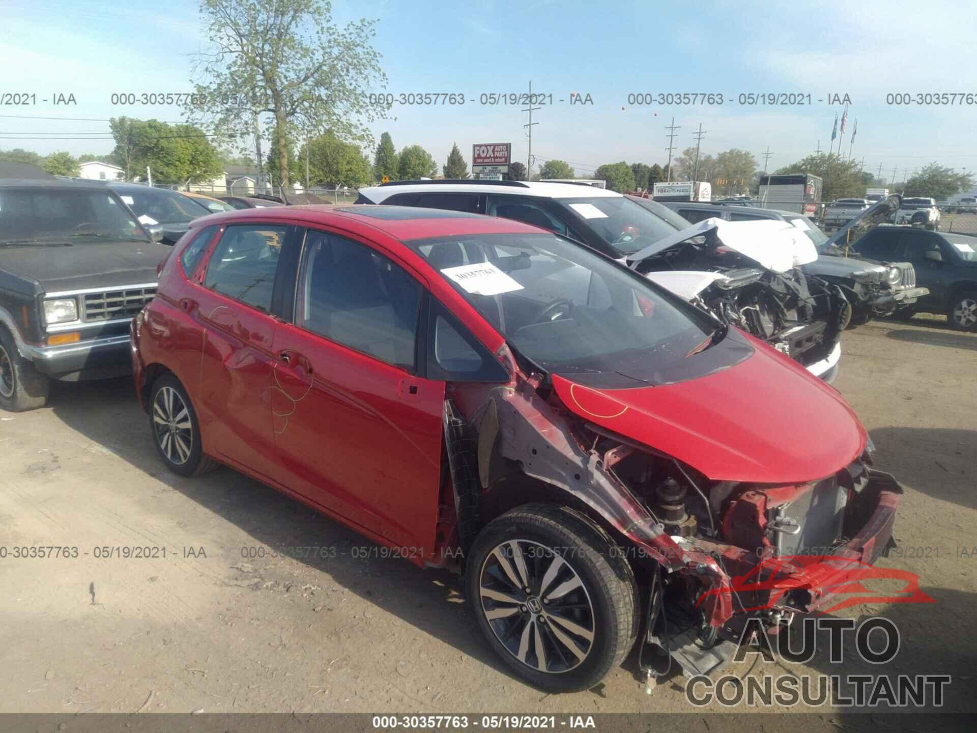 HONDA FIT 2017 - JHMGK5H77HS023846