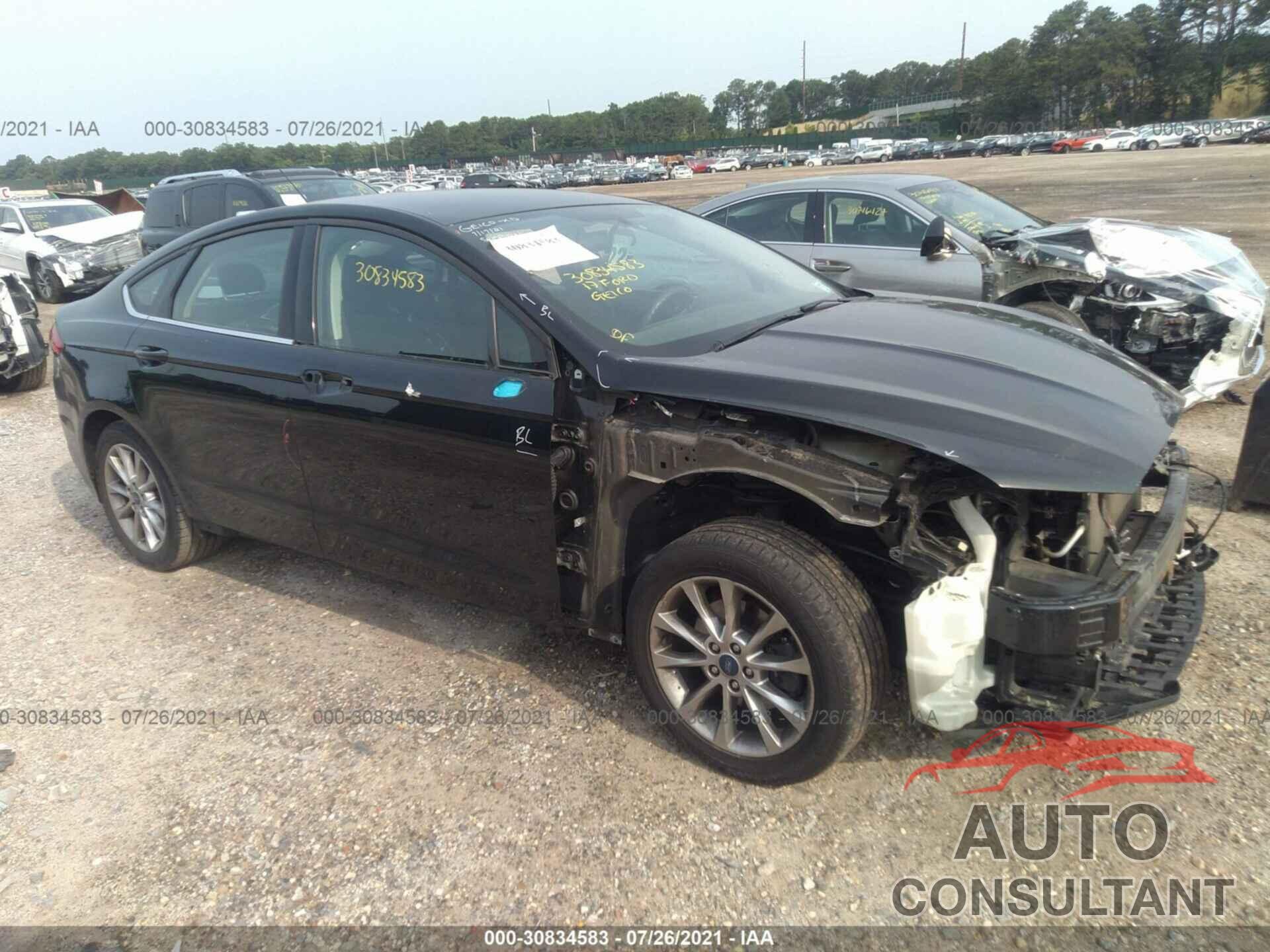 FORD FUSION 2017 - 3FA6P0HD9HR371589