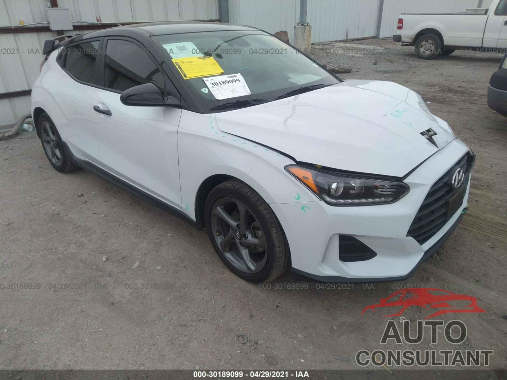 HYUNDAI VELOSTER 2020 - KMHTG6AF2LU025957