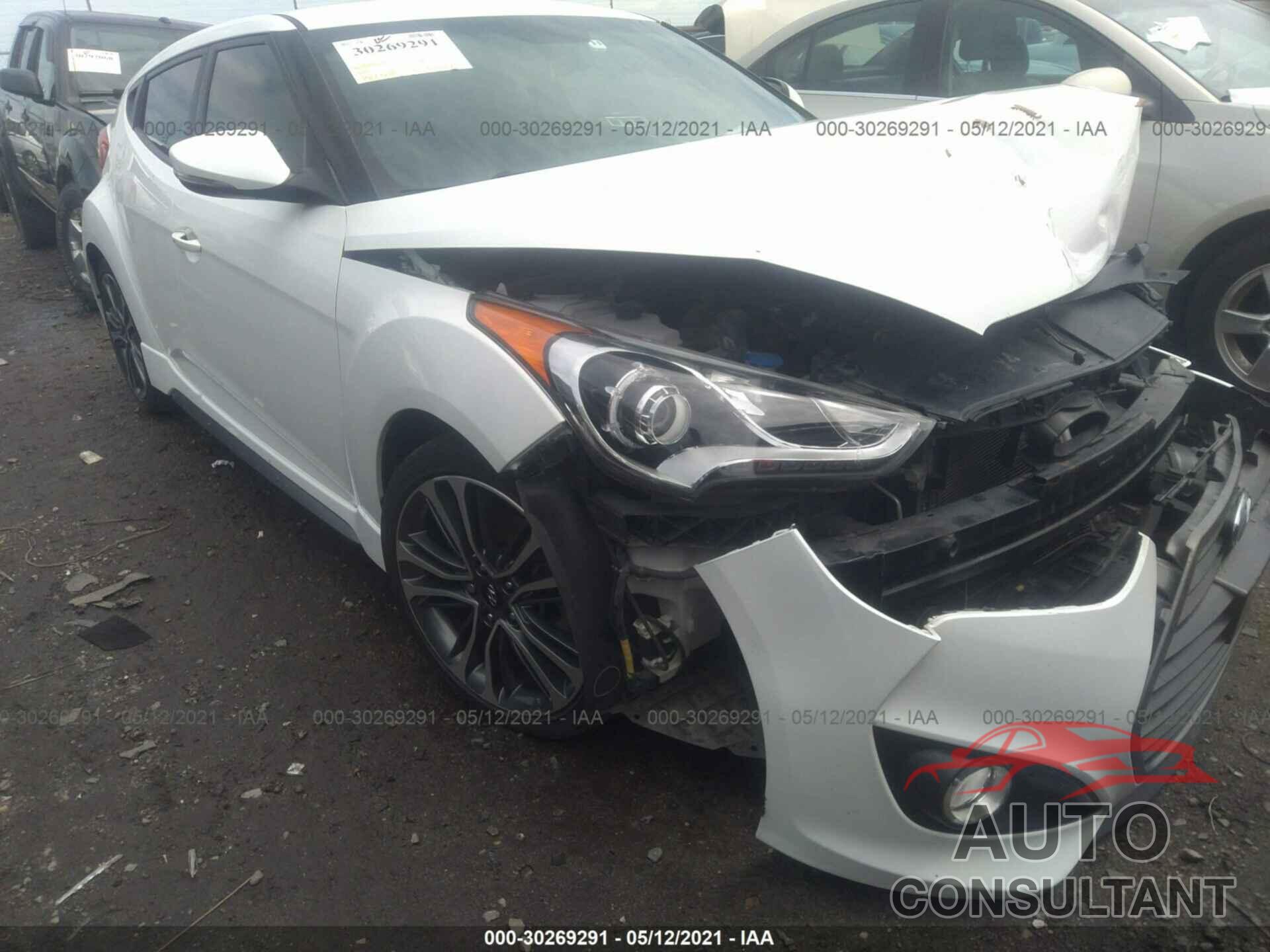 HYUNDAI VELOSTER 2016 - KMHTC6AE5GU296892