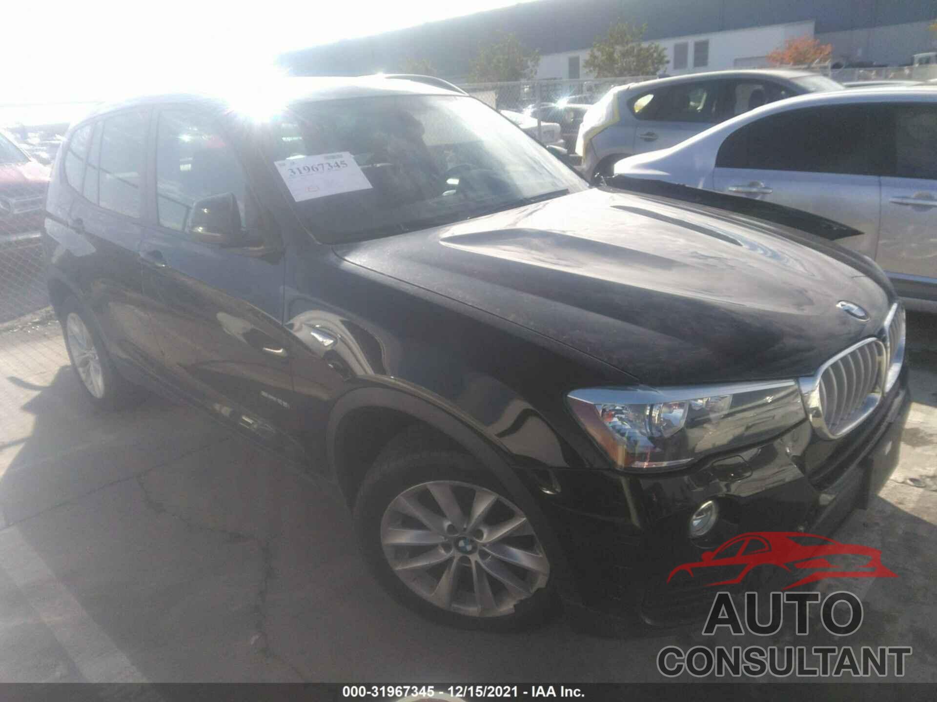 BMW X3 2017 - 5UXWZ7C33H0V87738