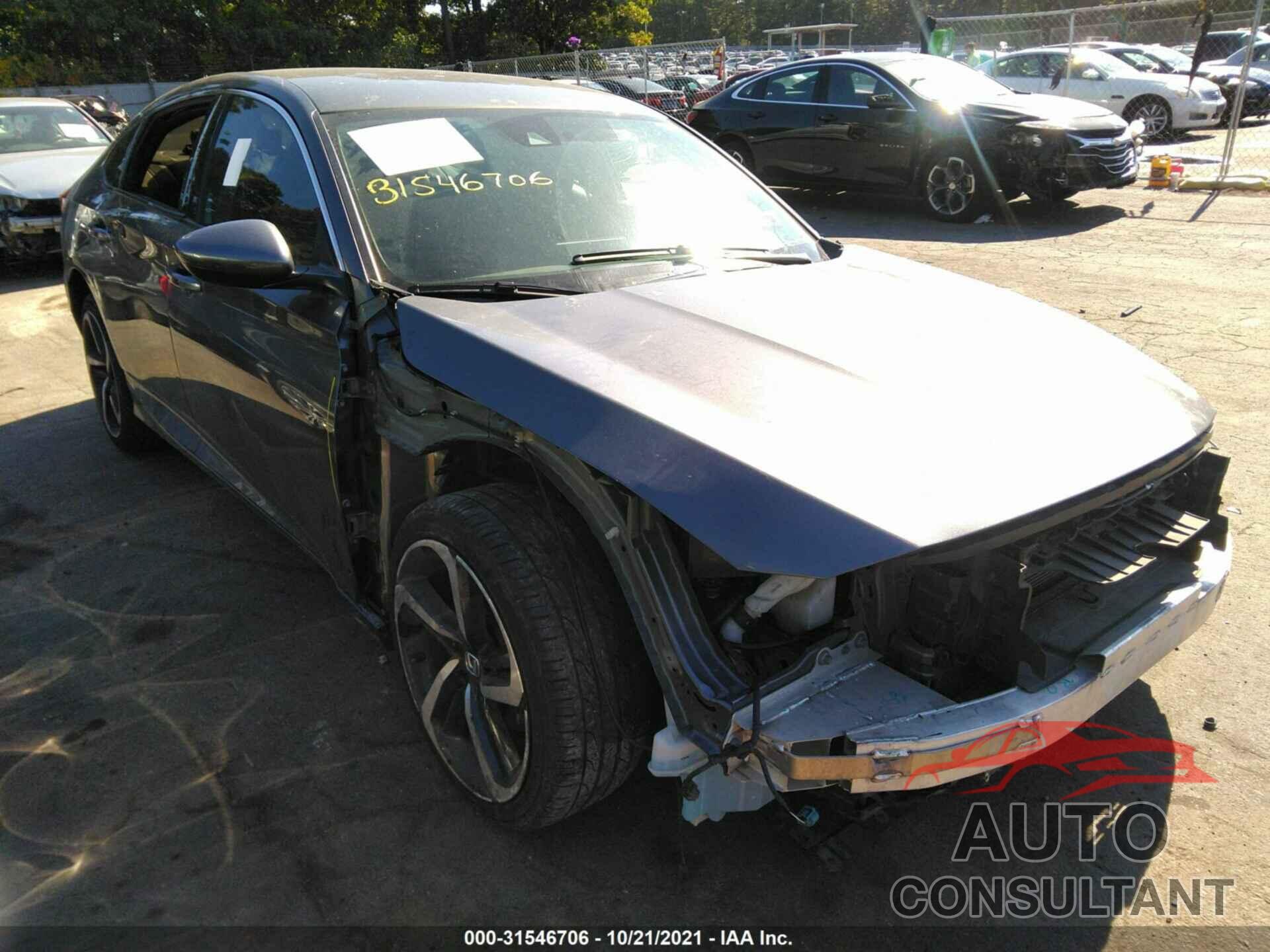HONDA ACCORD SEDAN 2018 - 1HGCV1F34JA162877