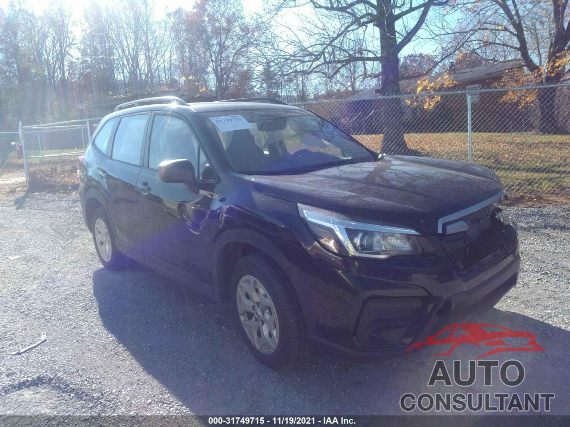 SUBARU FORESTER 2019 - JF2SKACC4KH507004