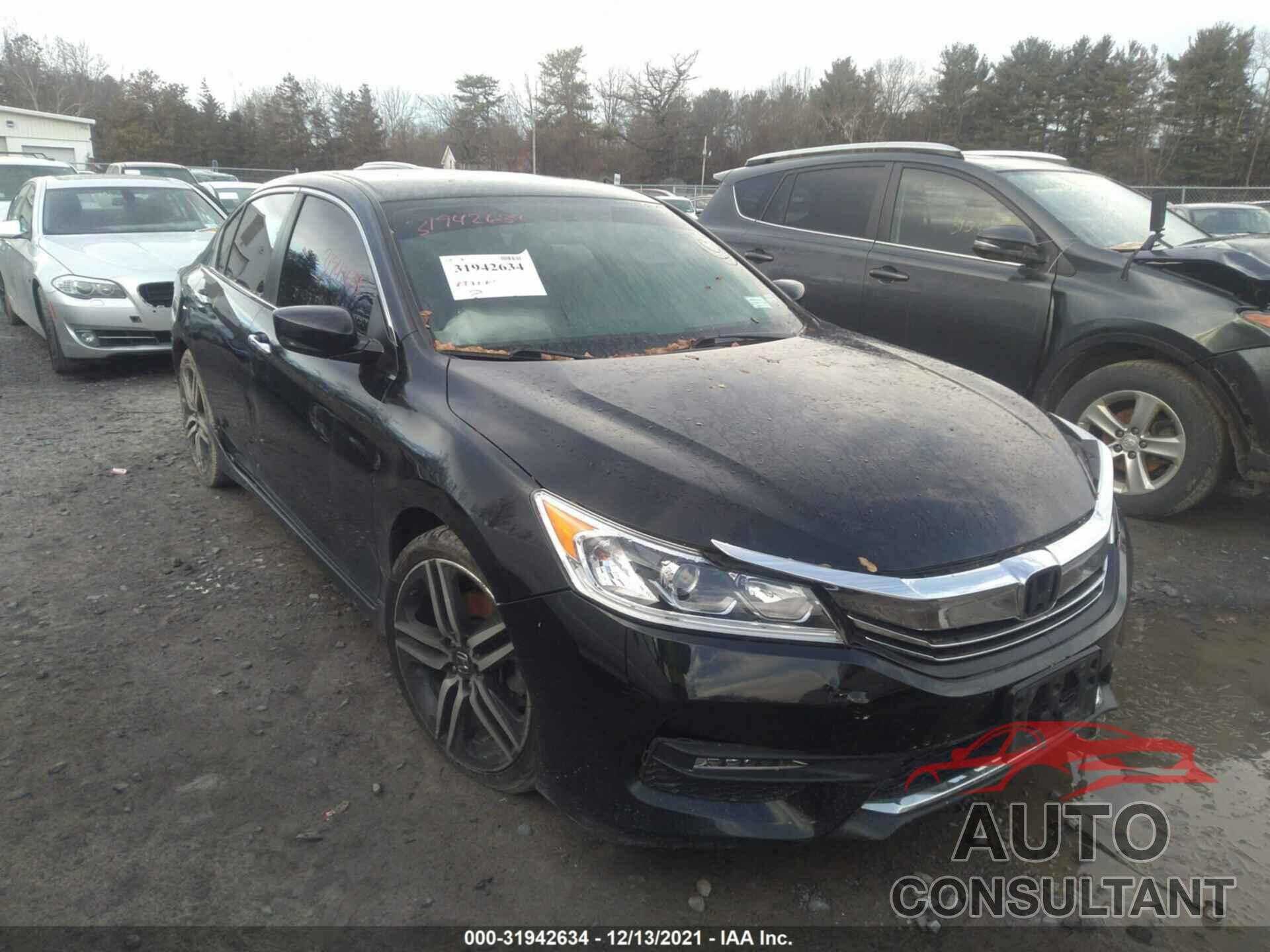 HONDA ACCORD SEDAN 2016 - 1HGCR2F58GA013294