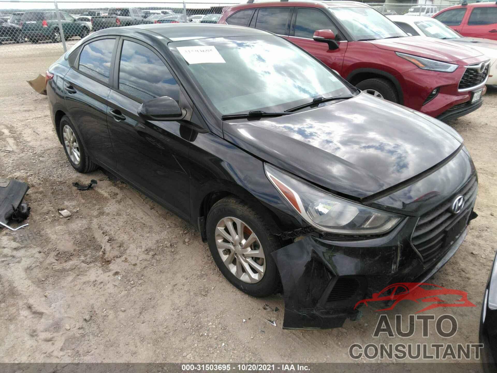 HYUNDAI ACCENT 2018 - 3KPC24A32JE017706