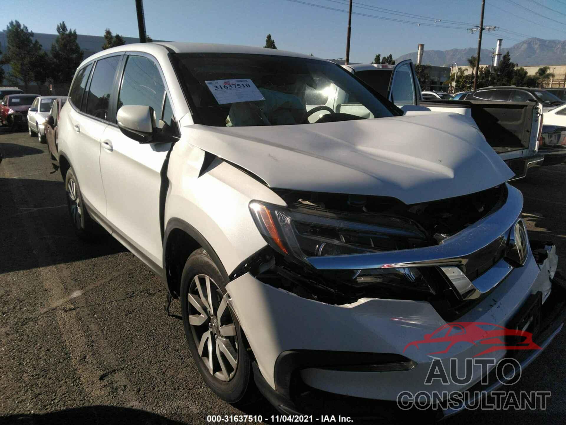 HONDA PILOT 2021 - 5FNYF5H35MB016456