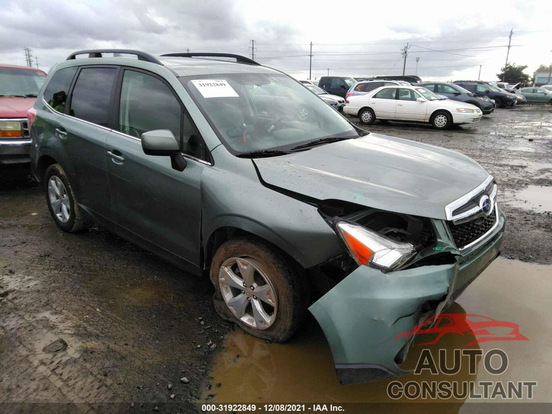 SUBARU FORESTER 2016 - JF2SJAHC3GH412968