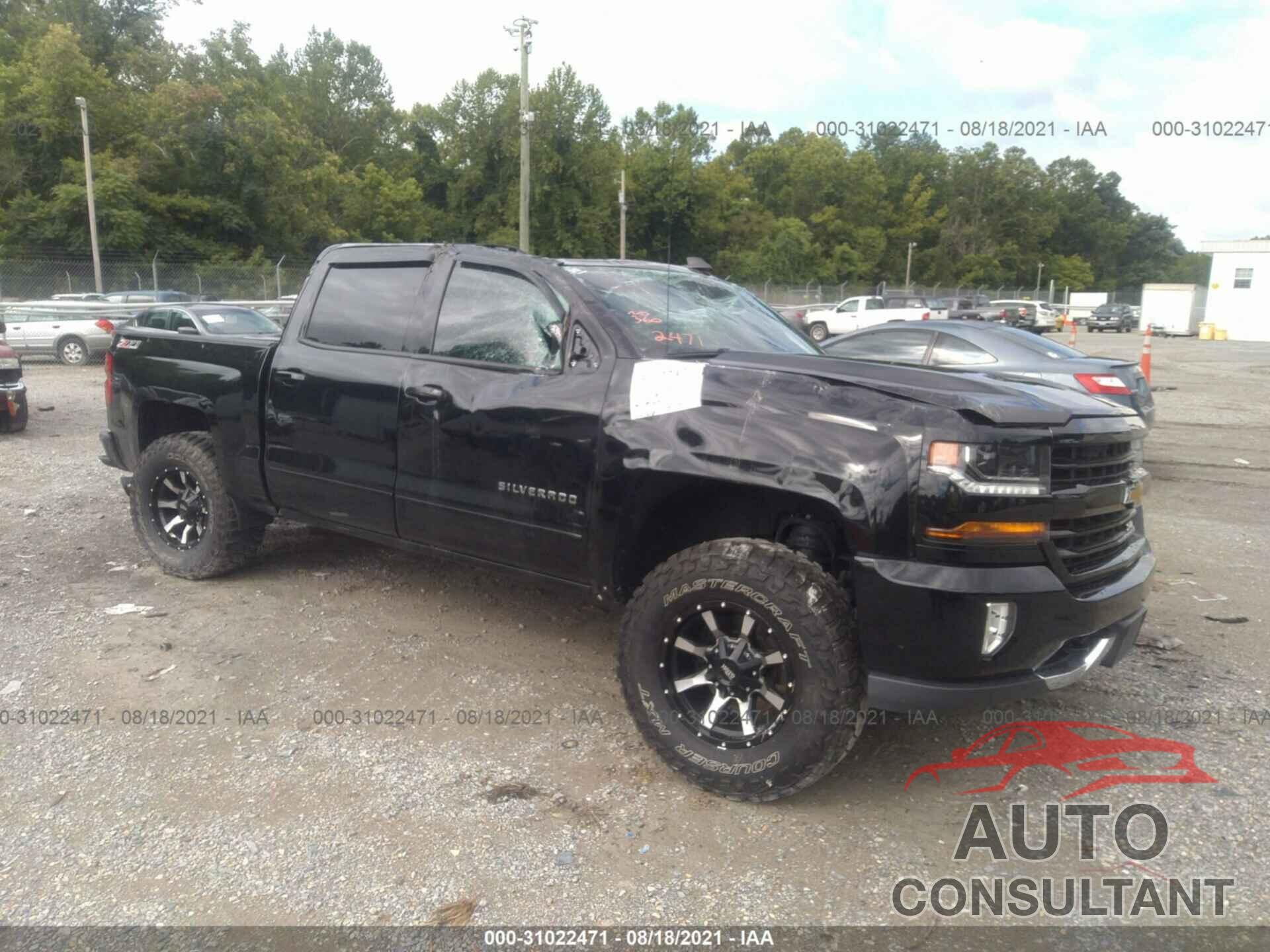 CHEVROLET SILVERADO 1500 2017 - 3GCUKREC4HG494356