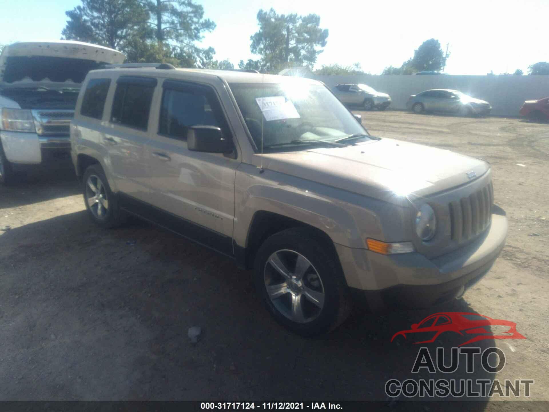 JEEP PATRIOT 2017 - 1C4NJPFA4HD118343