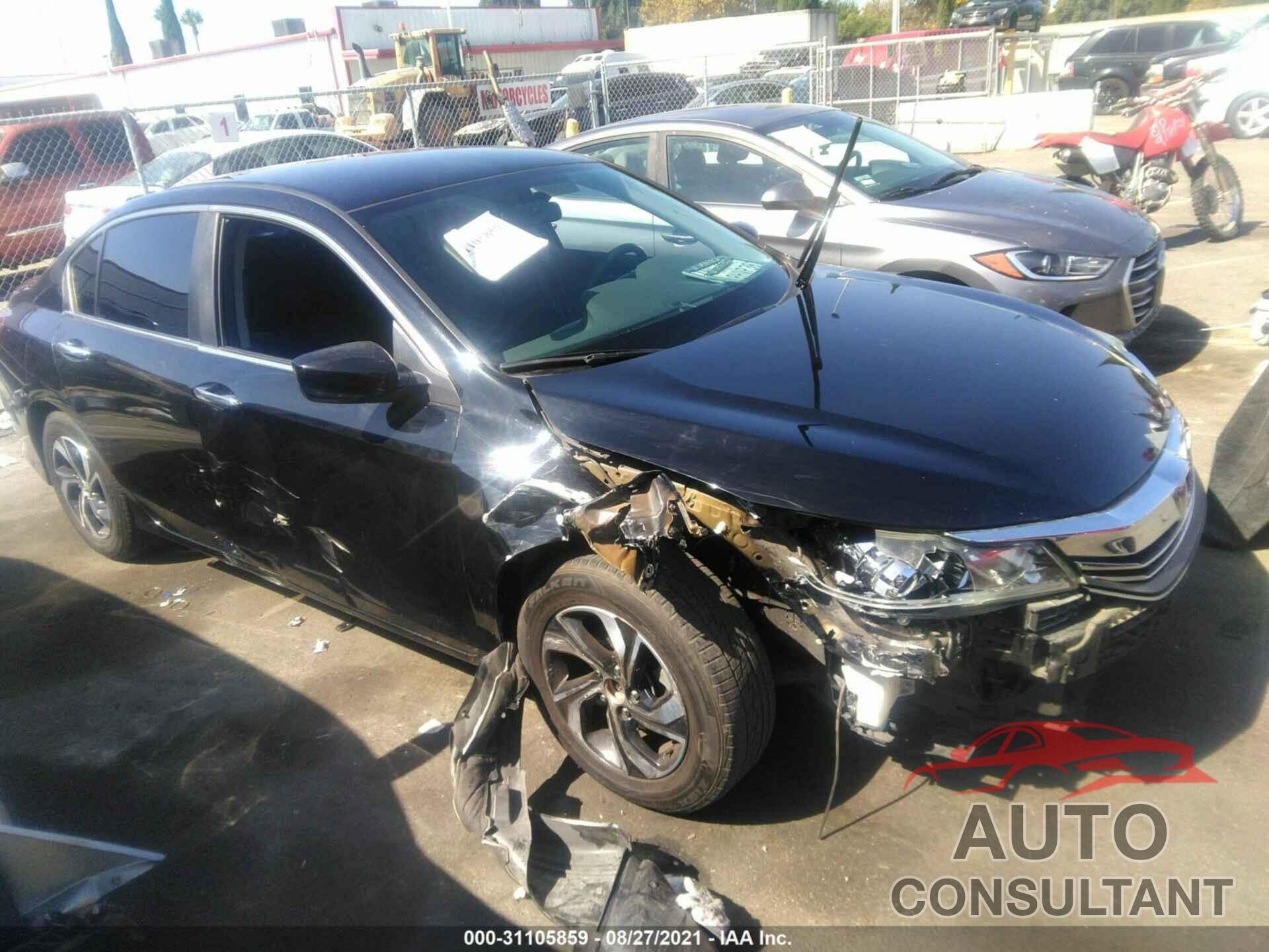 HONDA ACCORD SEDAN 2016 - 1HGCR2F38GA042034
