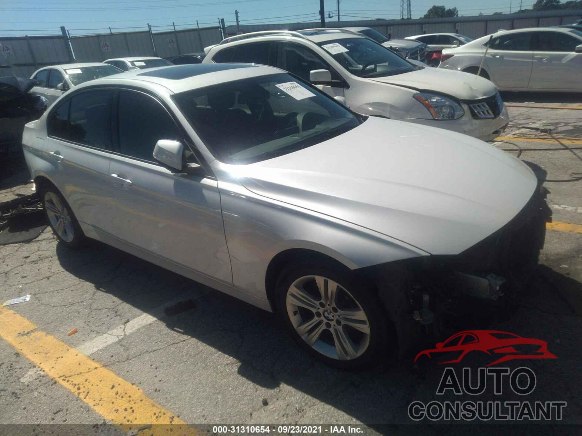 BMW 3 SERIES 2016 - WBA8E9G51GNT47518