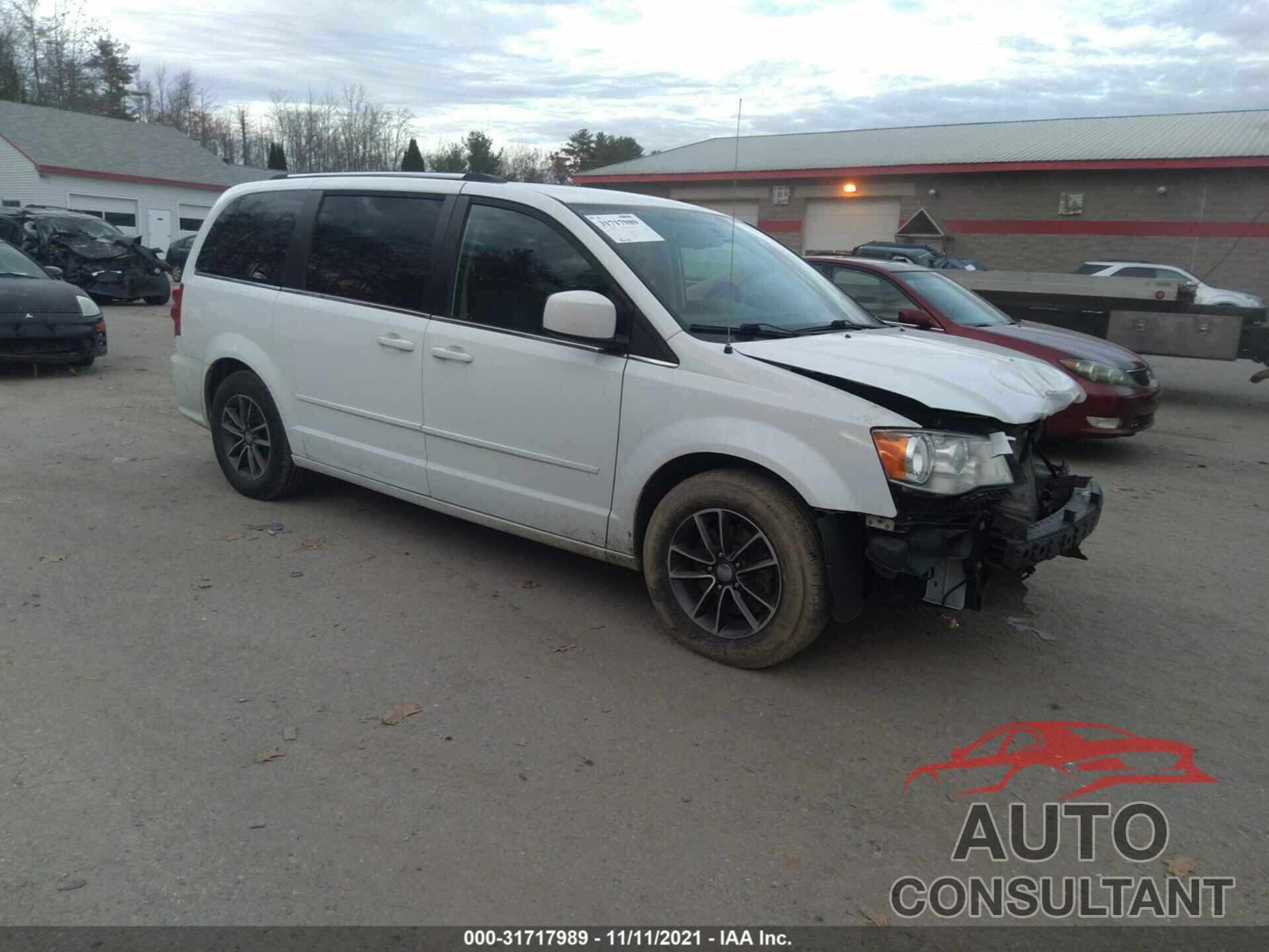 DODGE GRAND CARAVAN 2017 - 2C4RDGCG9HR596403