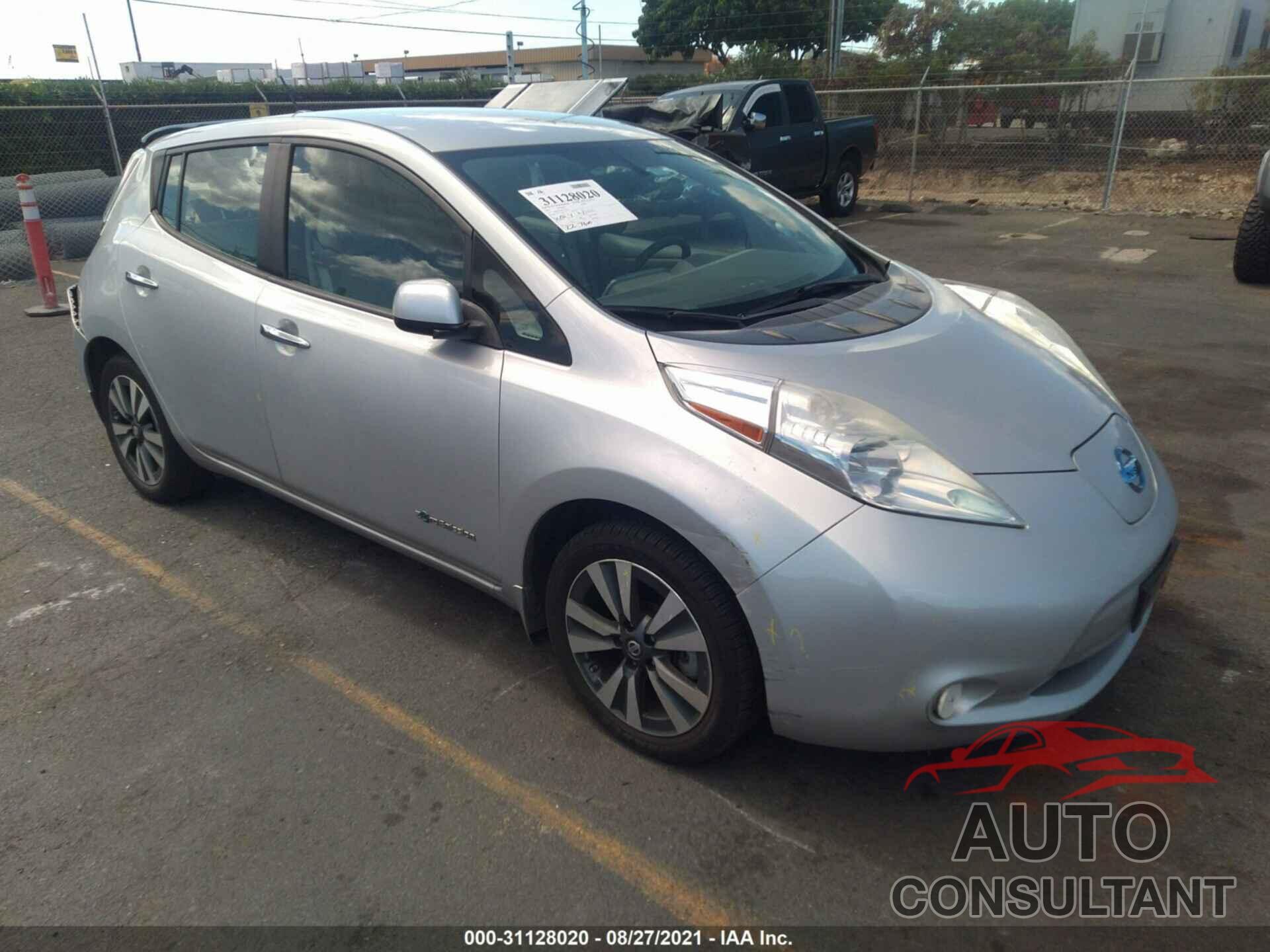 NISSAN LEAF 2016 - 1N4BZ0CP4GC307533