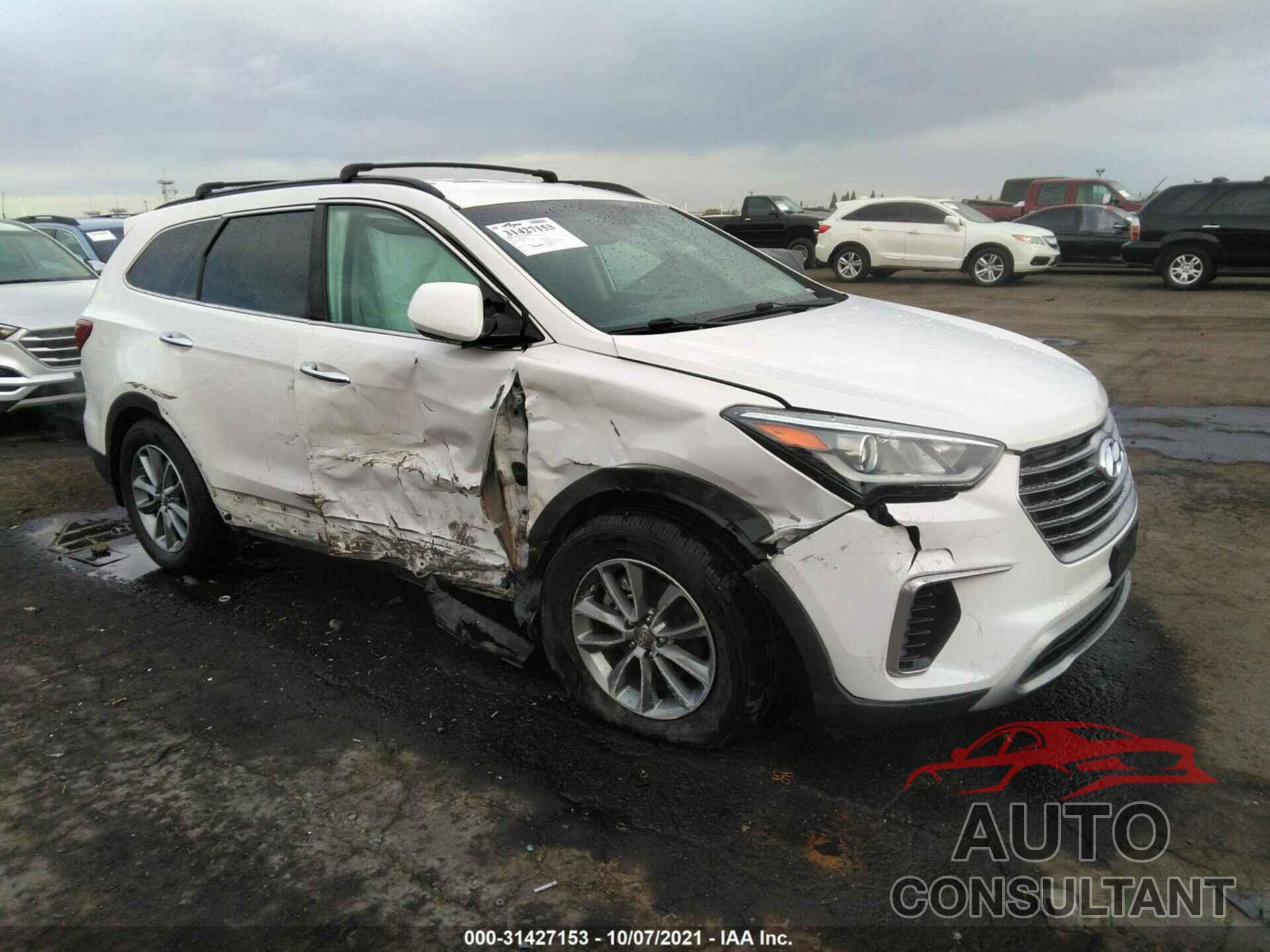 HYUNDAI SANTA FE 2017 - KM8SM4HF9HU222663