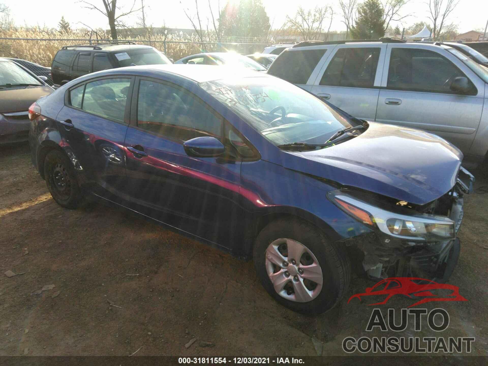 KIA FORTE 2017 - 3KPFK4A78HE054902