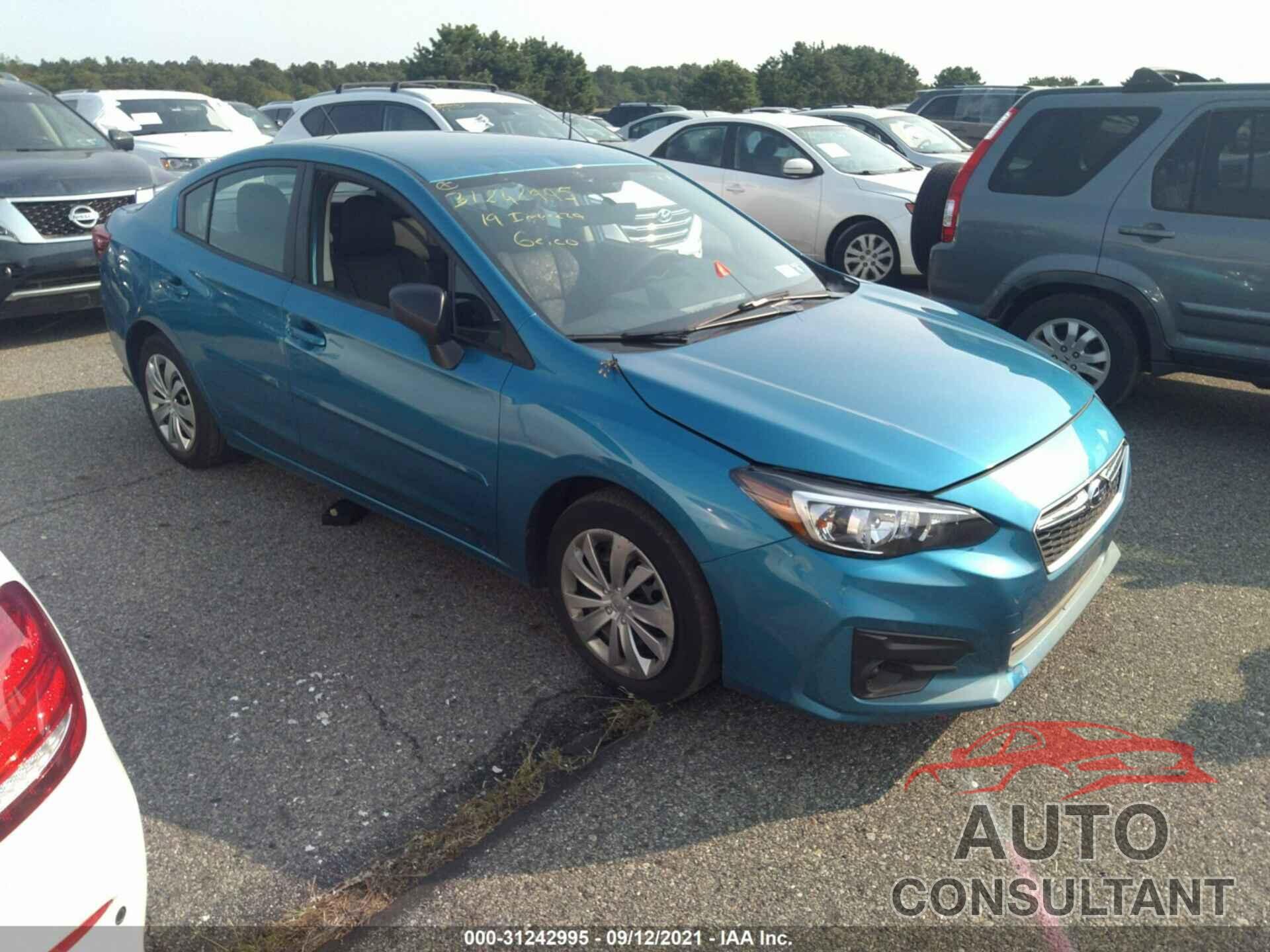 SUBARU IMPREZA 2019 - 4S3GKAB66K3601057