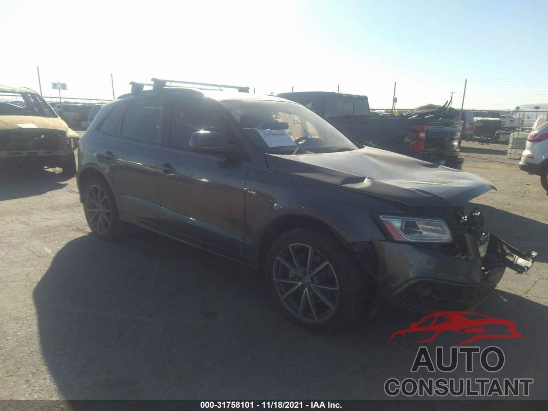 AUDI Q5 2016 - WA1D7AFP0GA036549