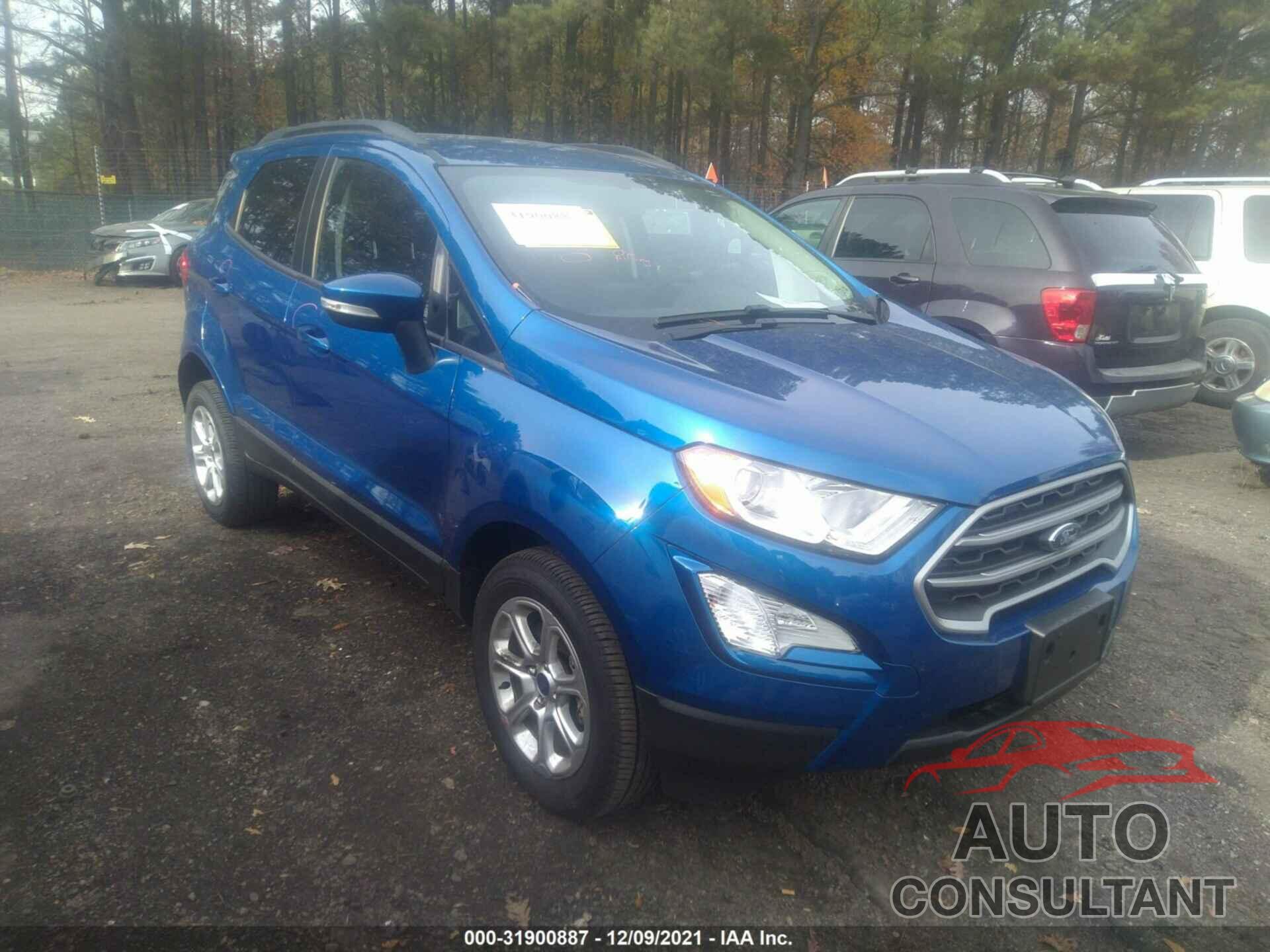 FORD ECOSPORT 2021 - MAJ6S3GL5MC405741