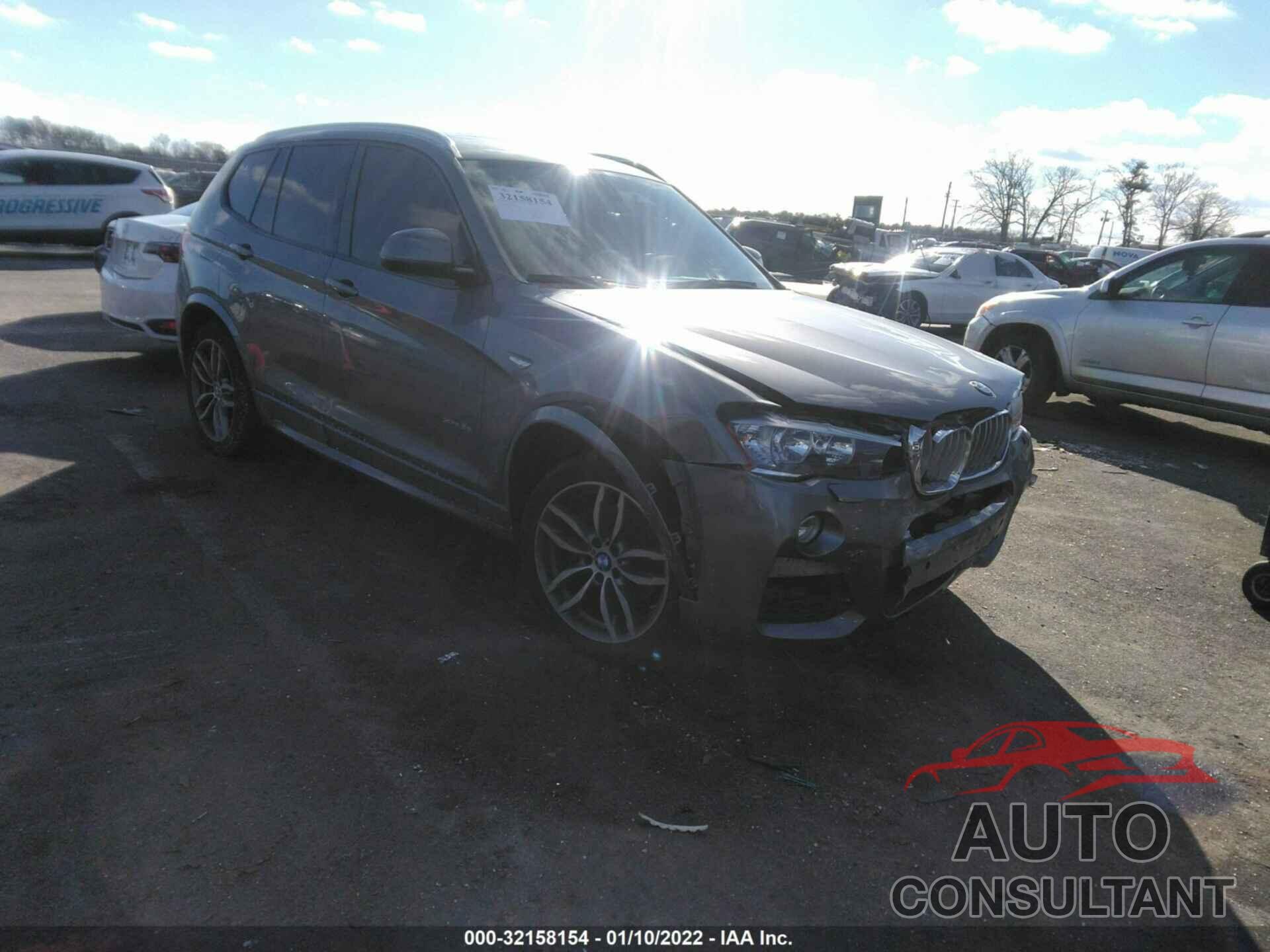BMW X3 2016 - 5UXWX9C54G0D95443