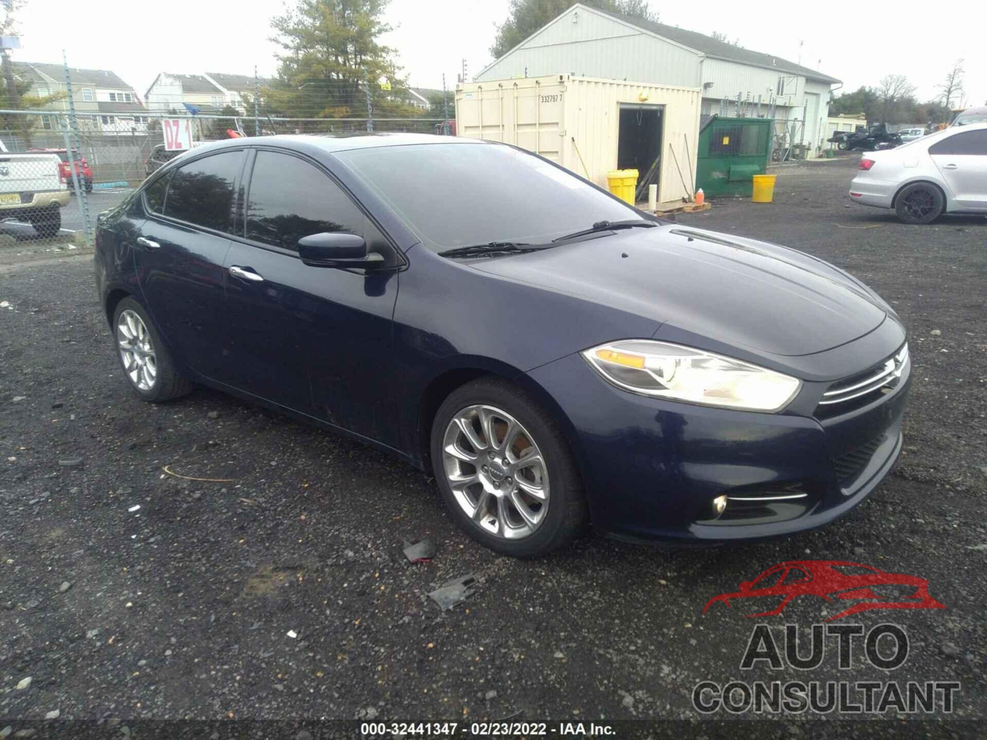 DODGE DART 2016 - 1C3CDFCB0GD732962