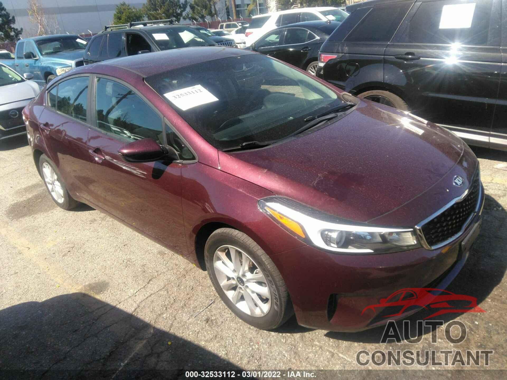 KIA FORTE 2017 - 3KPFL4A76HE021586