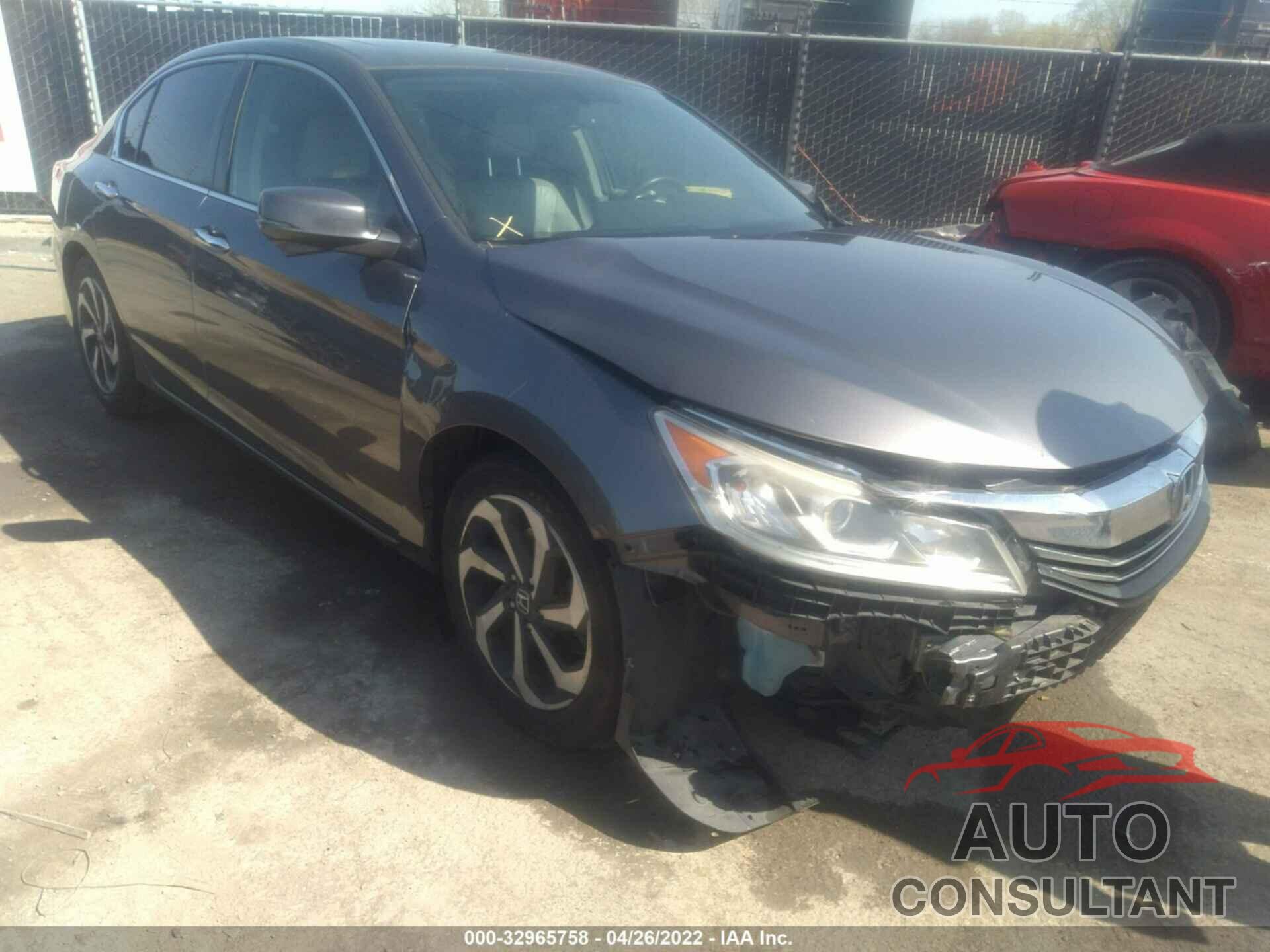 HONDA ACCORD SEDAN 2016 - 1HGCR2F82GA082265