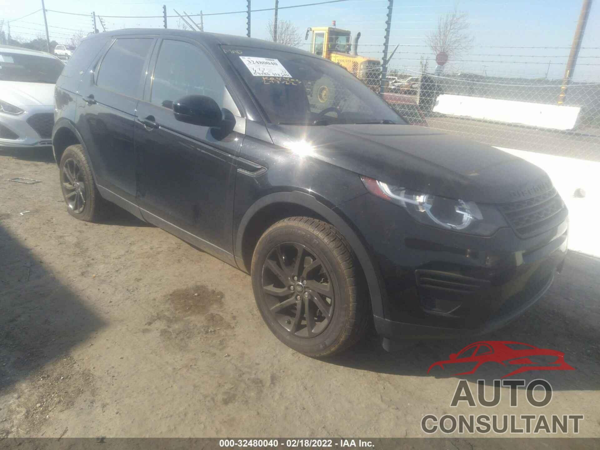 LAND ROVER DISCOVERY SPORT 2017 - SALCP2BG8HH703138