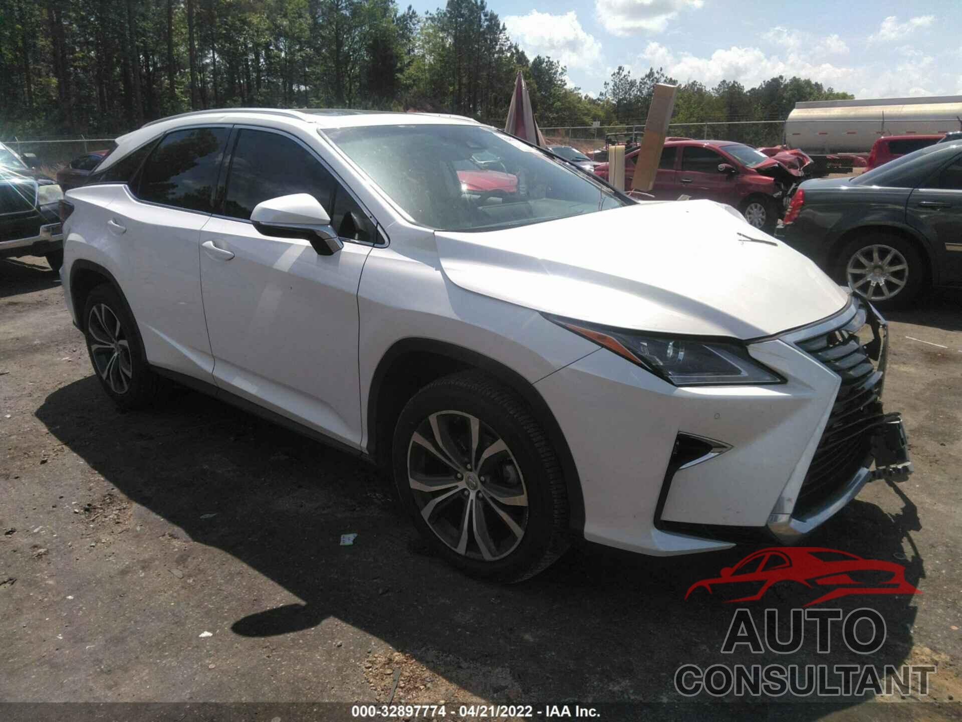 LEXUS RX 350 2016 - 2T2ZZMCA8GC020291